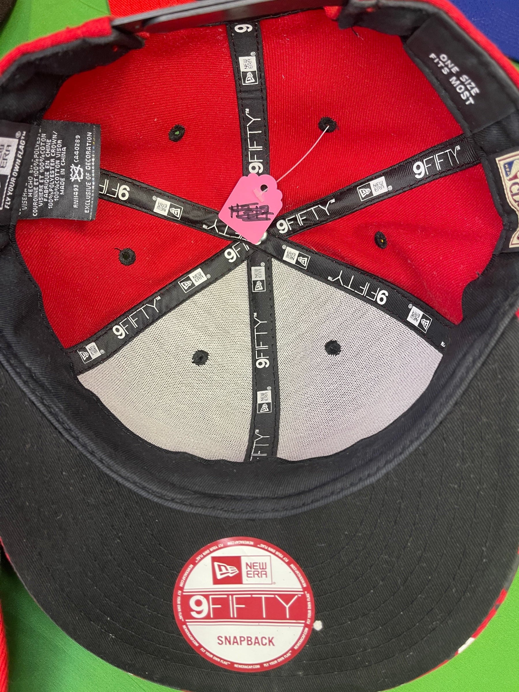 NBA Chicago Bulls New Era 9FIFTY Hat/Cap Snapback OSFM`