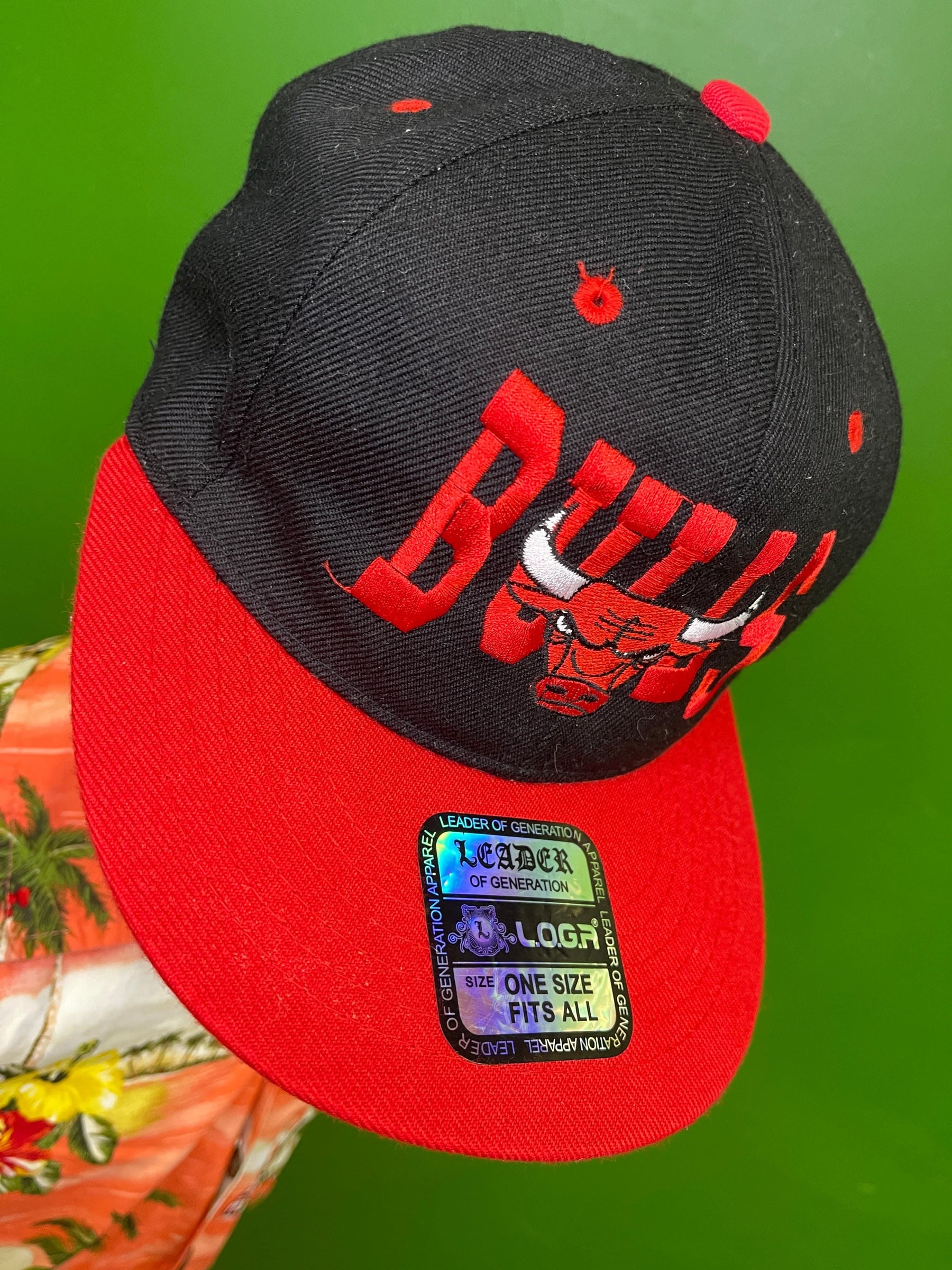 NBA Chicago Bulls LOGA Baseball Hat/Cap Snapback OSFM