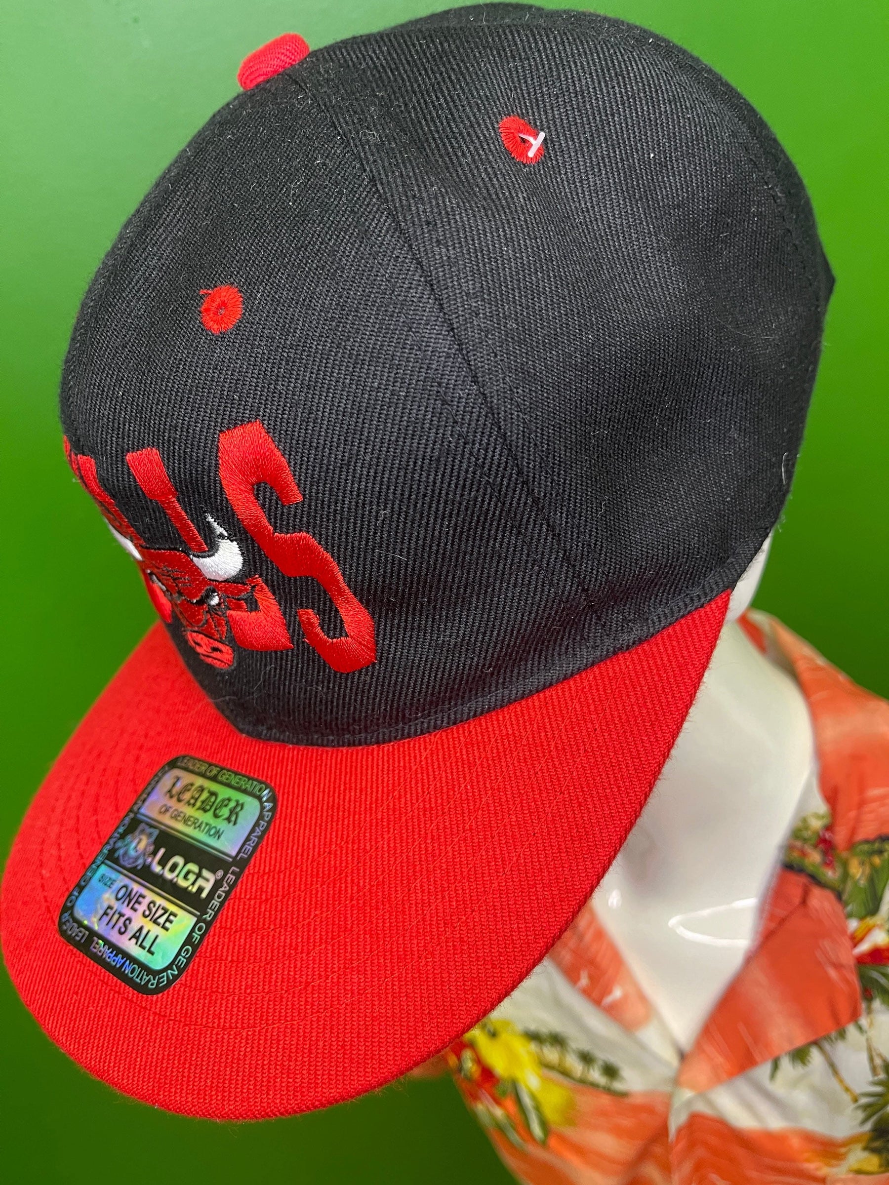NBA Chicago Bulls LOGA Baseball Hat/Cap Snapback OSFM