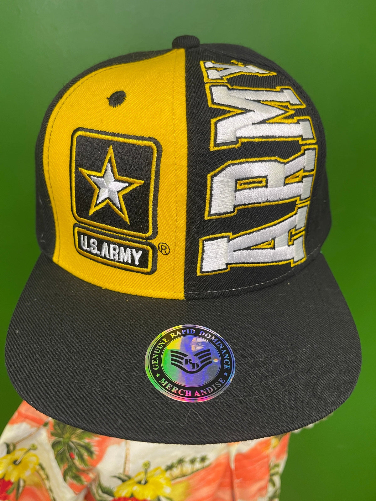 US Army Baseball Hat/Cap Acrylic Snapback OSFM NWT