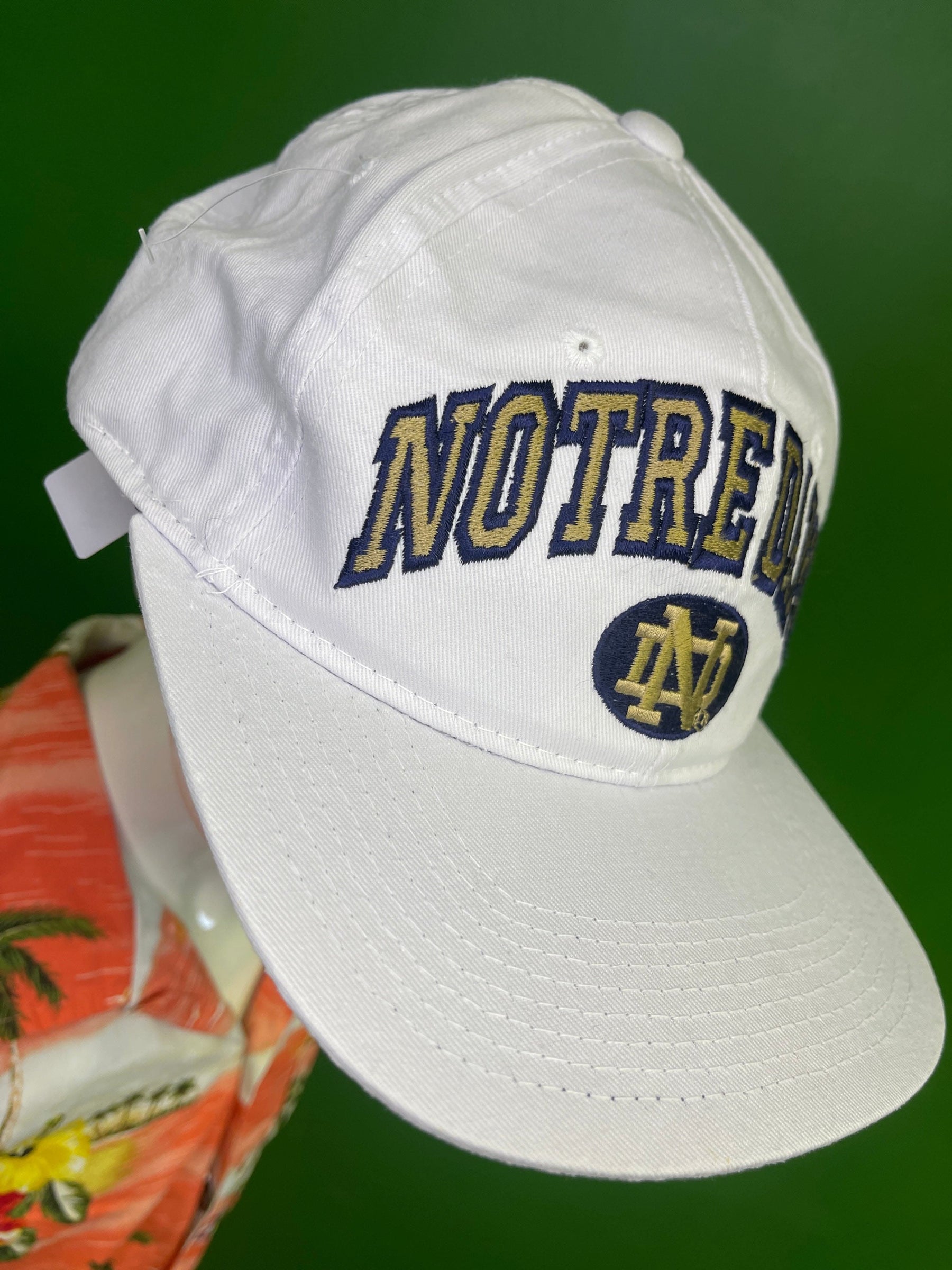 NCAA Notre Dame Fighting Irish Zephyr Hat/Cap White Snapback OSFM