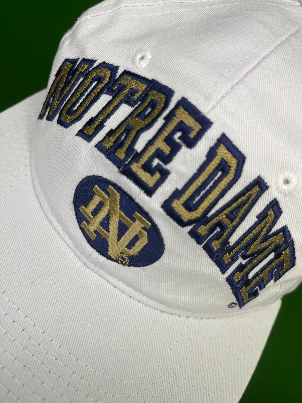 NCAA Notre Dame Fighting Irish Zephyr Hat/Cap White Snapback OSFM