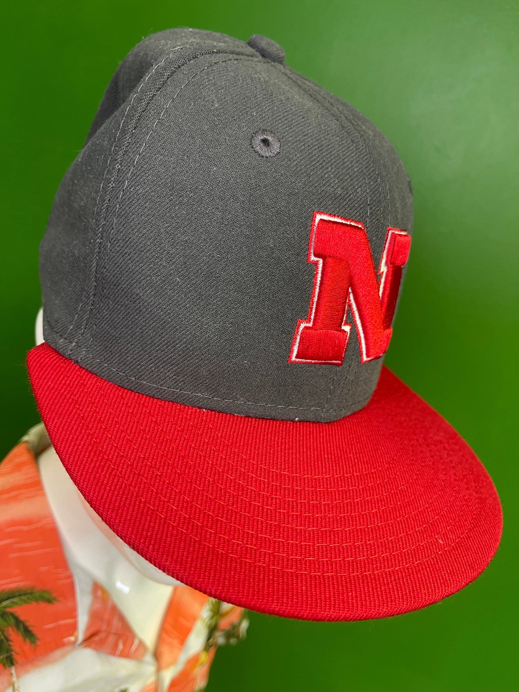 NCAA Nebraska Cornhuskers New Era 59FIFTY Baseball Cap/Hat Size 6-5/8 Youth