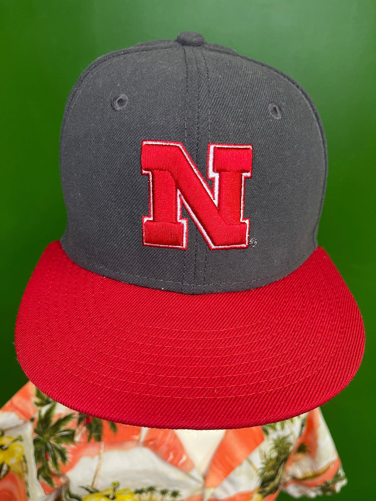 NCAA Nebraska Cornhuskers New Era 59FIFTY Baseball Cap/Hat Size 6-5/8 Youth