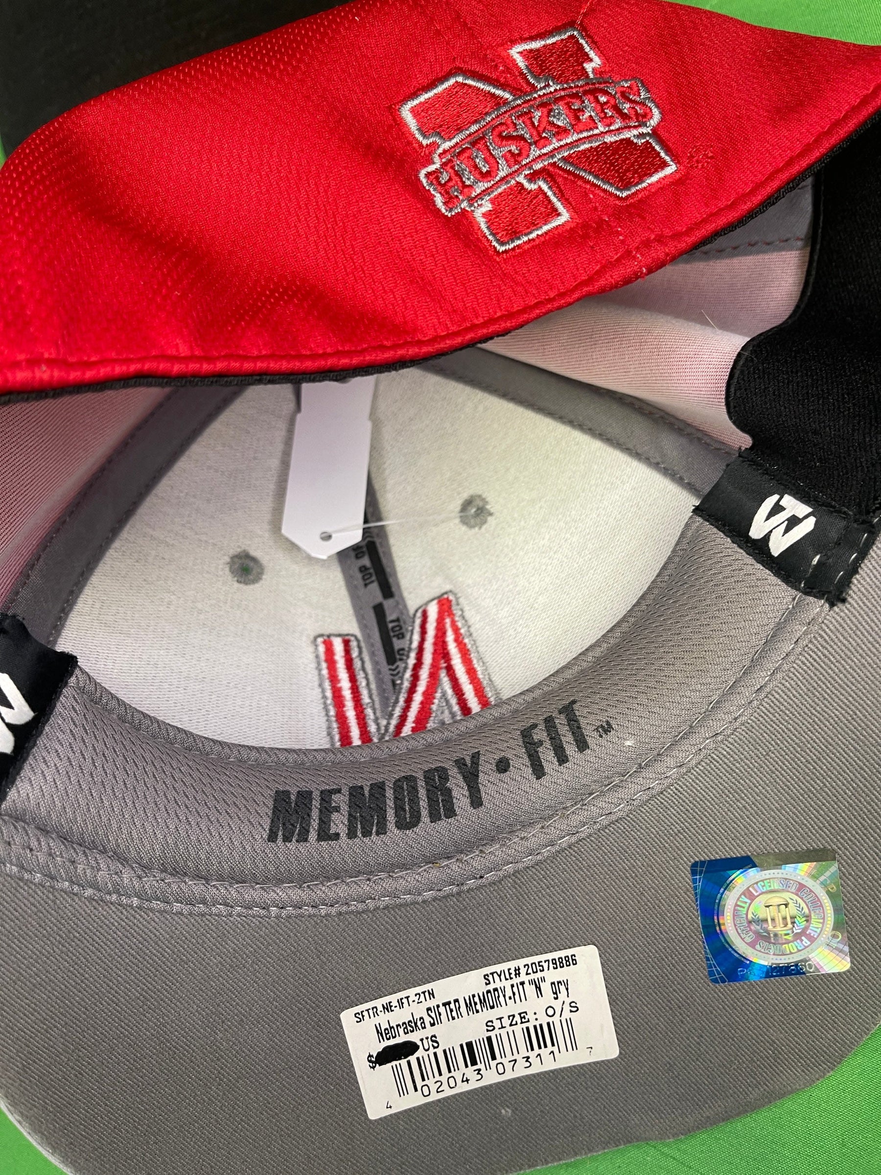 NCAA Nebraska Cornhuskers Top of the World Baseball Hat/Cap OSFM NWT