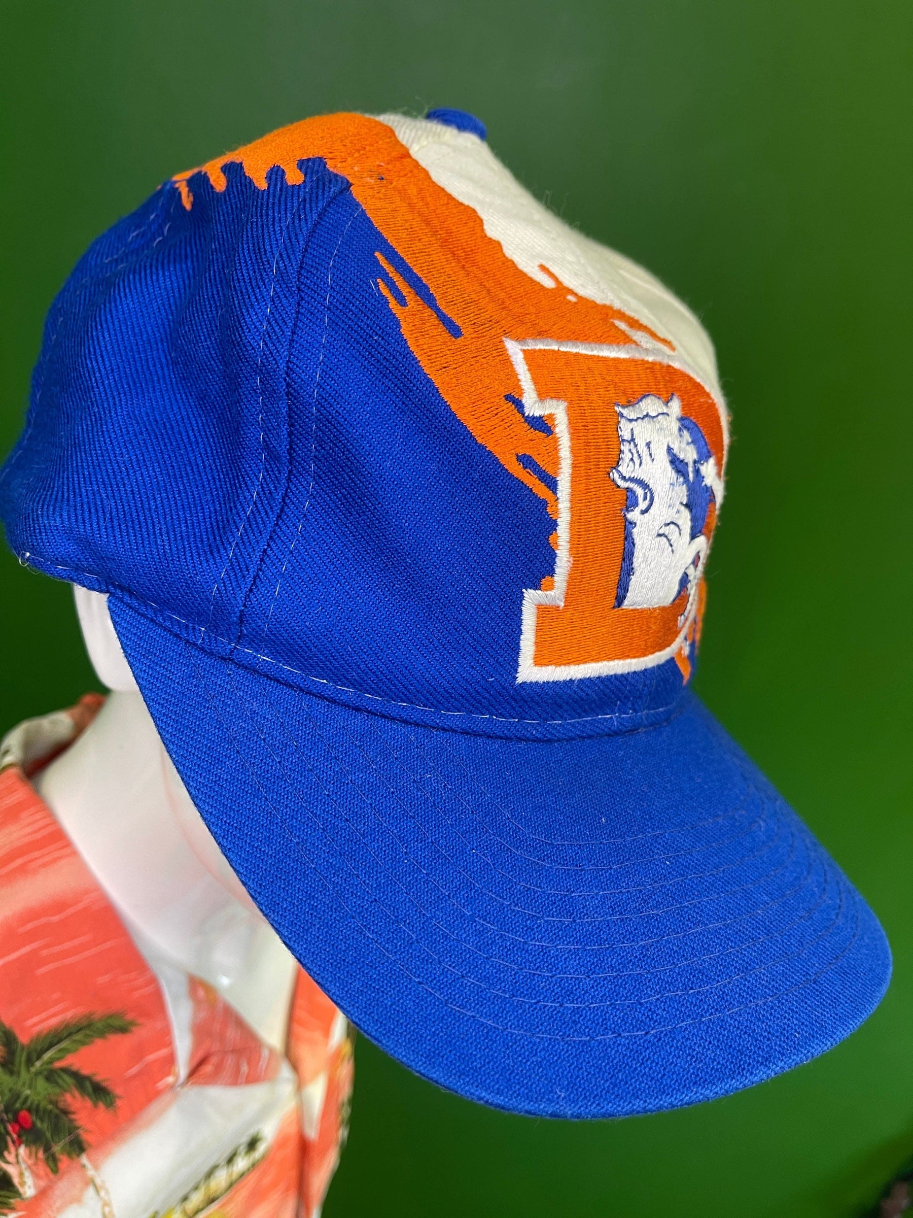 NFL Denver Broncos Logo Athletic Rare 90s Vintage Splash Hat/Cap OSFM