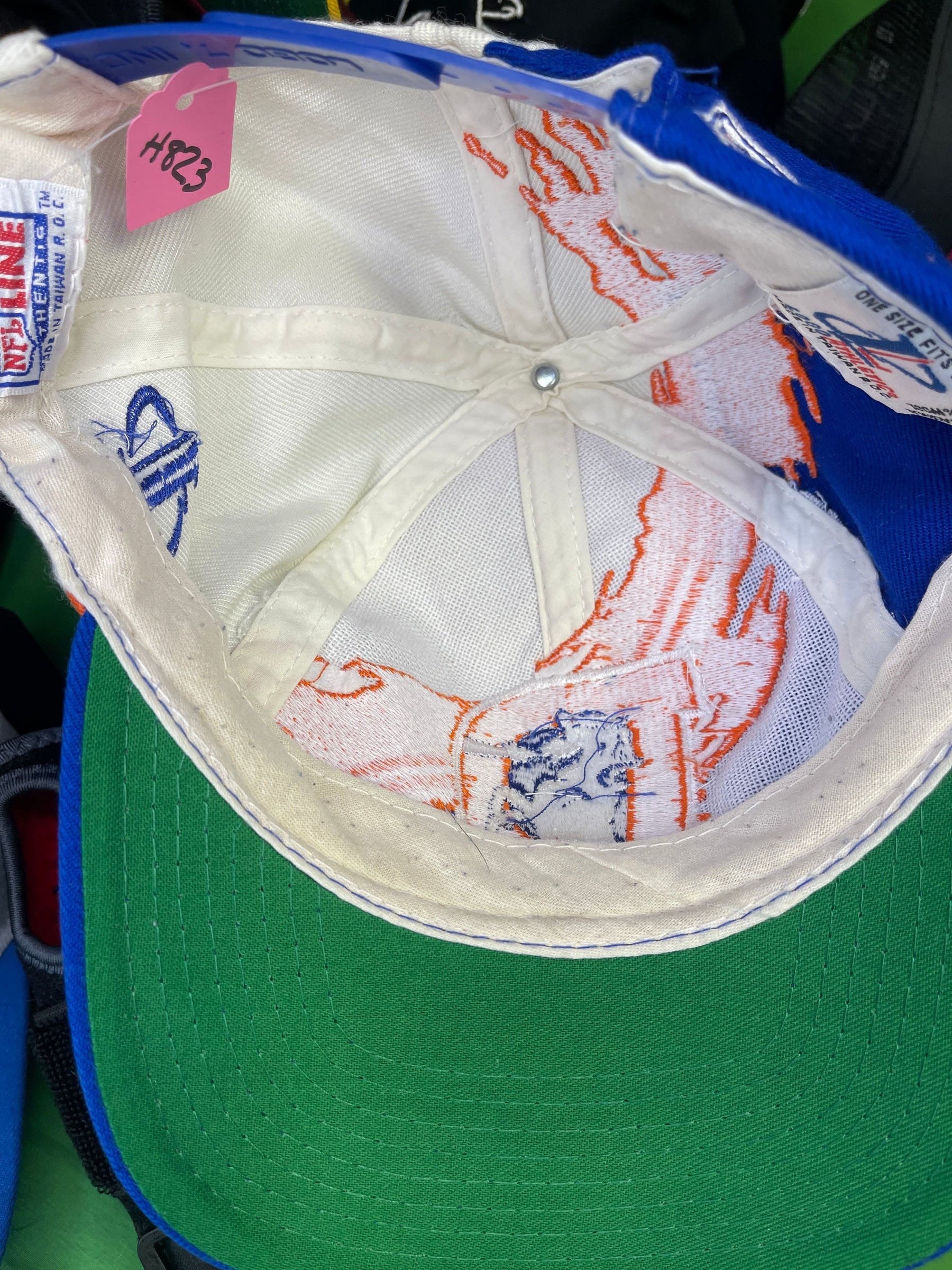 NFL Denver Broncos Logo Athletic Rare 90s Vintage Splash Hat/Cap OSFM