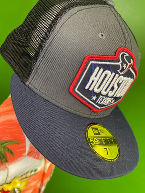 NFL Houston Texans New Era 59FIFTY Mesh Trucker Baseball Cap/Hat Size 7-1/2 NWT