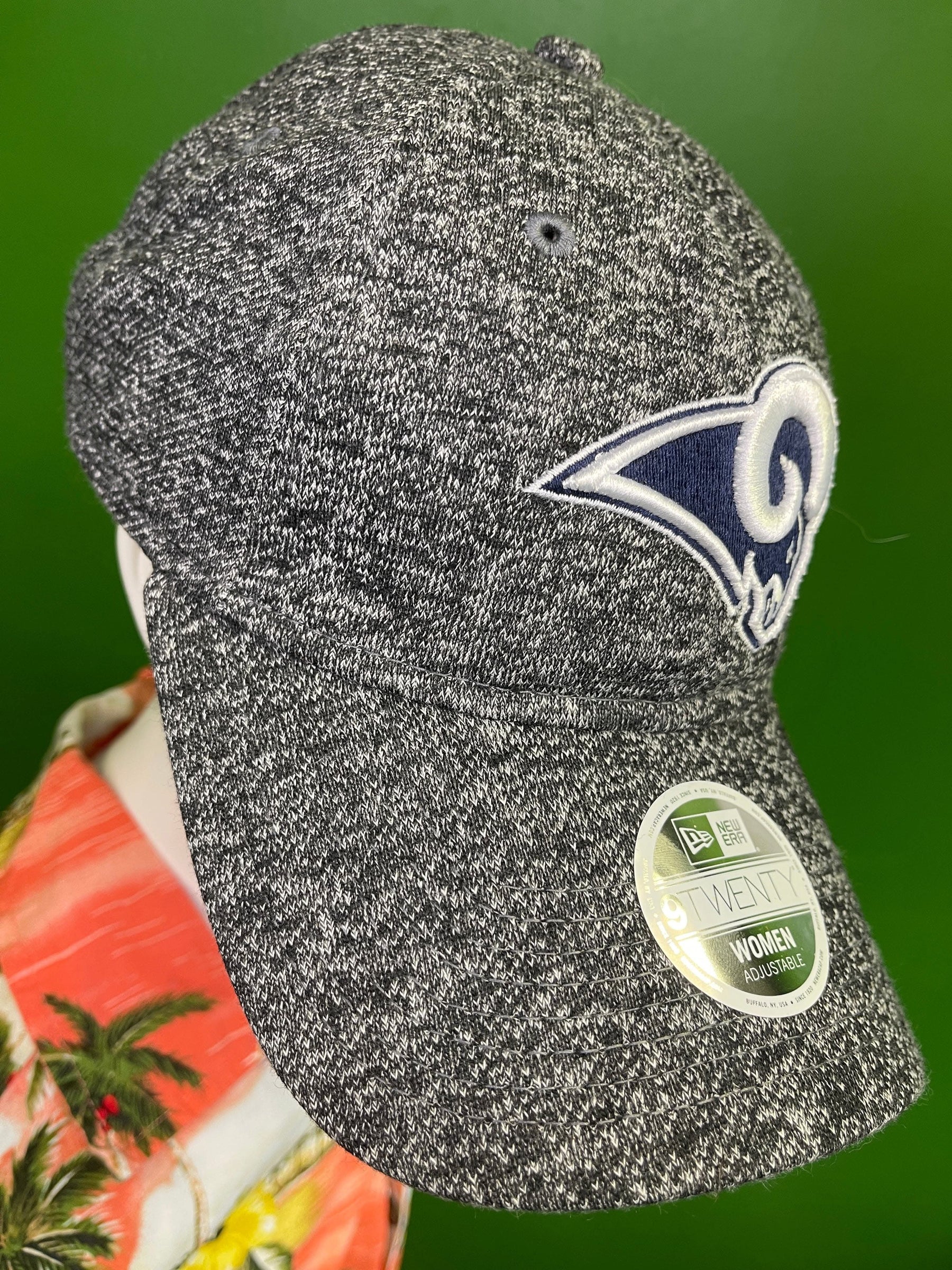 NFL Los Angeles Rams New Era 9TWENTY Textured Hat/Cap OSFM NWT