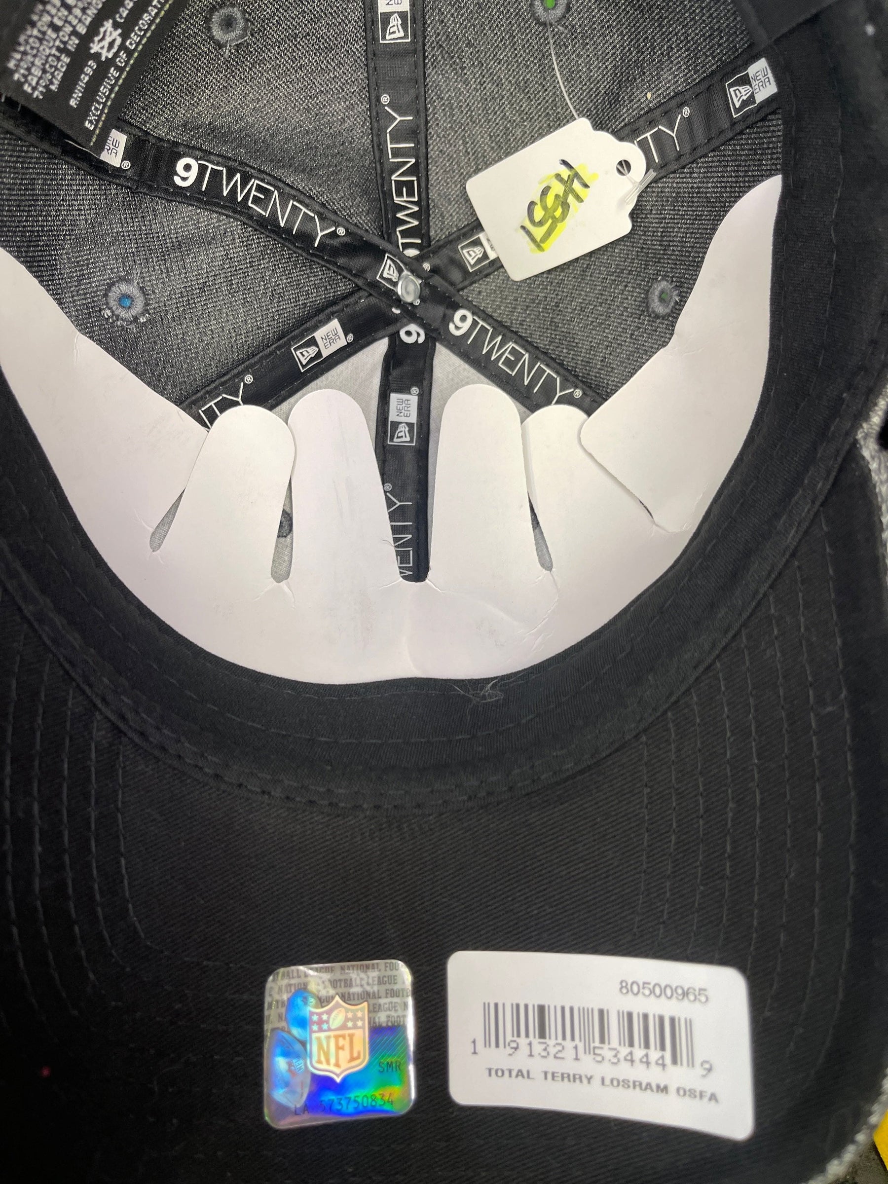 NFL Los Angeles Rams New Era 9TWENTY Textured Hat/Cap OSFM NWT