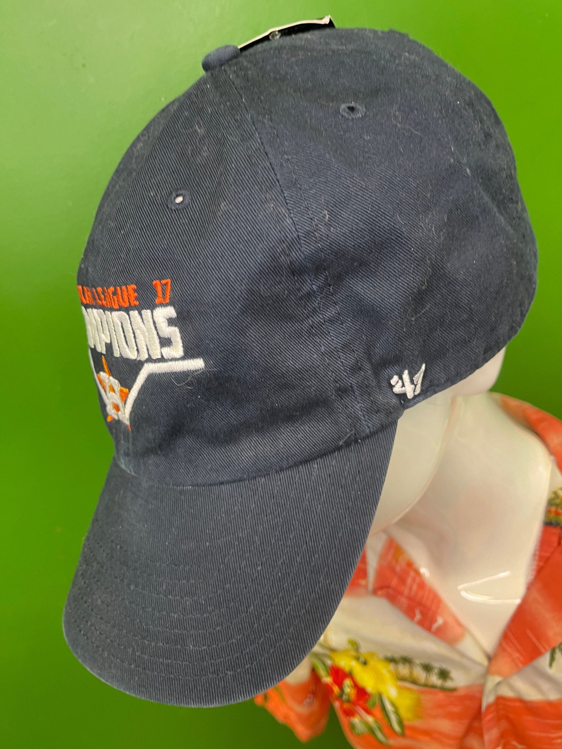 MLB Houston Astros 2017 American League Champions Cotton Hat/Cap OSFM NWT