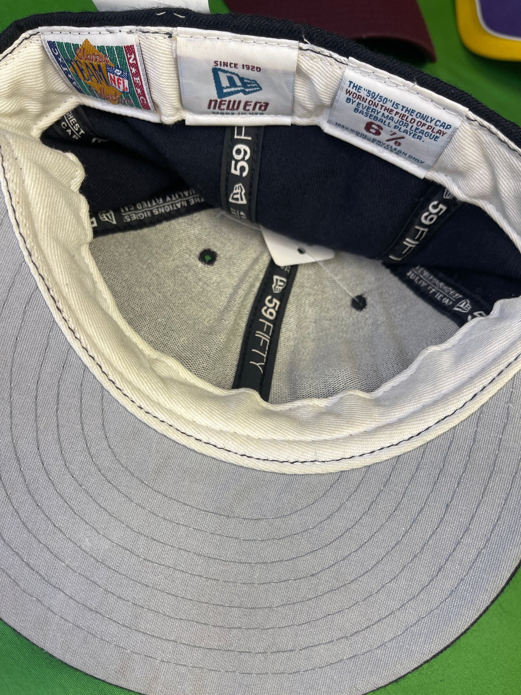 NFL Denver Broncos New Era 59FIFTY Vintage Wool Baseball Cap/Hat 6-3/4