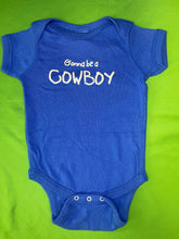 Western/Cowboy Blue Bodysuit/Vest 6 Months