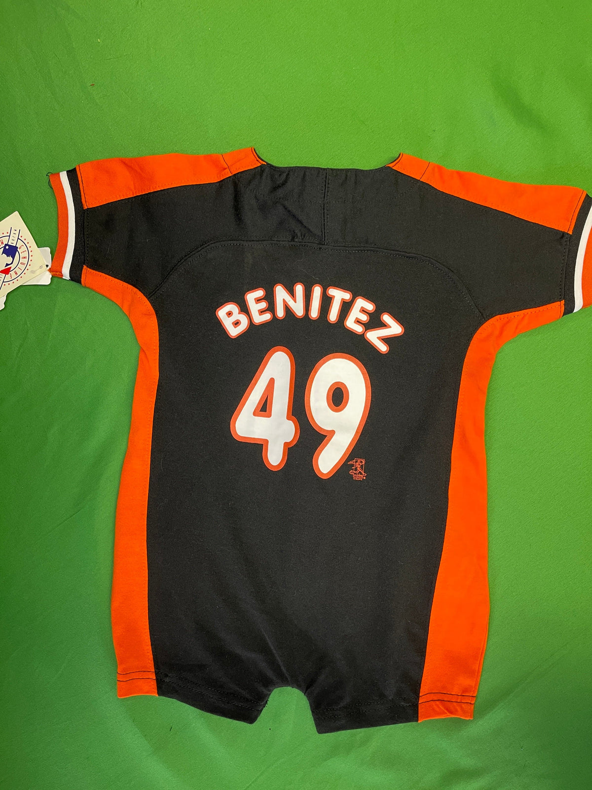MLB San Francisco Giants Benitez Jersey-Style Play Outfit Toddler 18 Months NWT