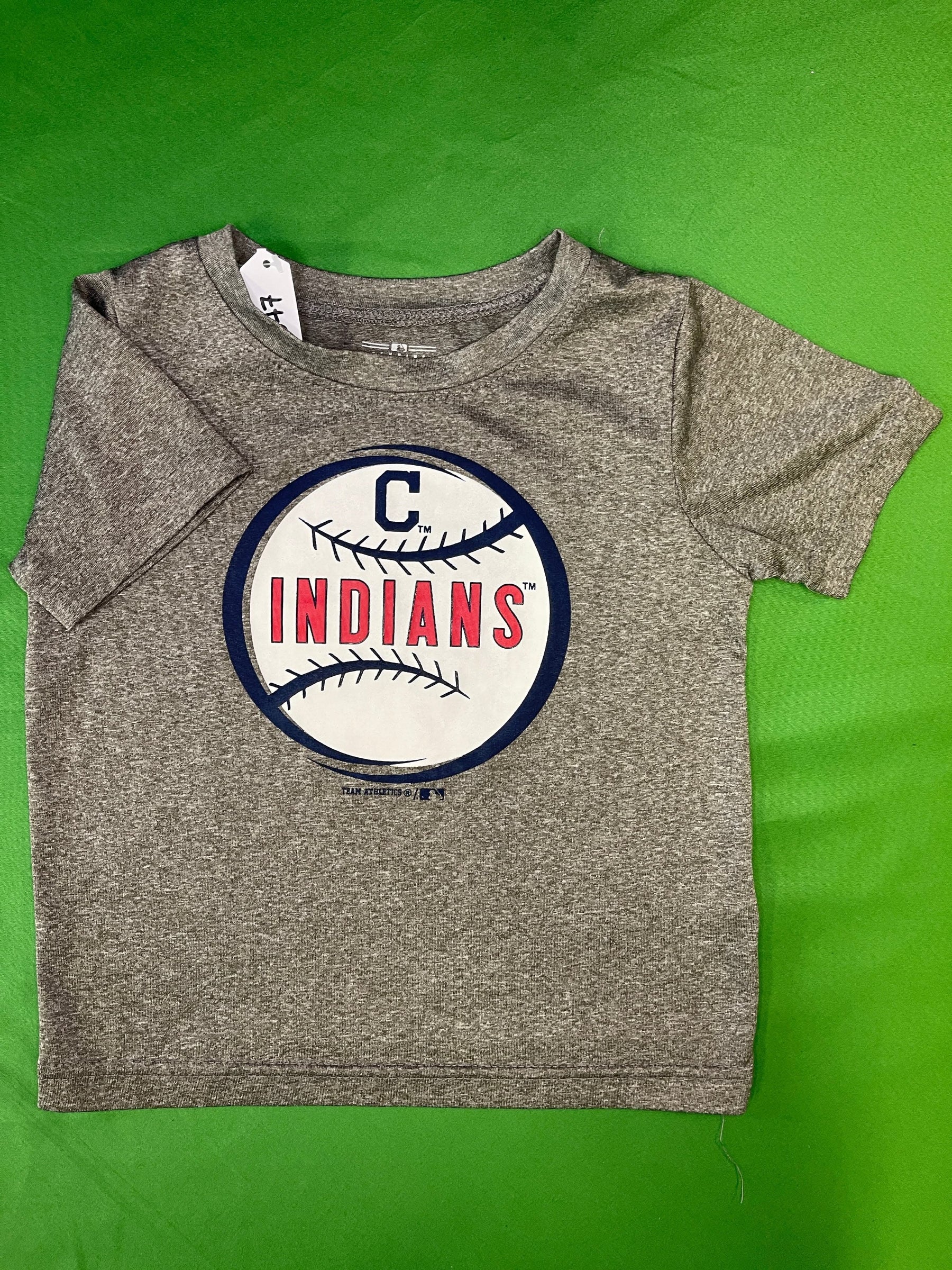 MLB Cleveland Guardians (Indians) Grey T-Shirt Toddler 2T