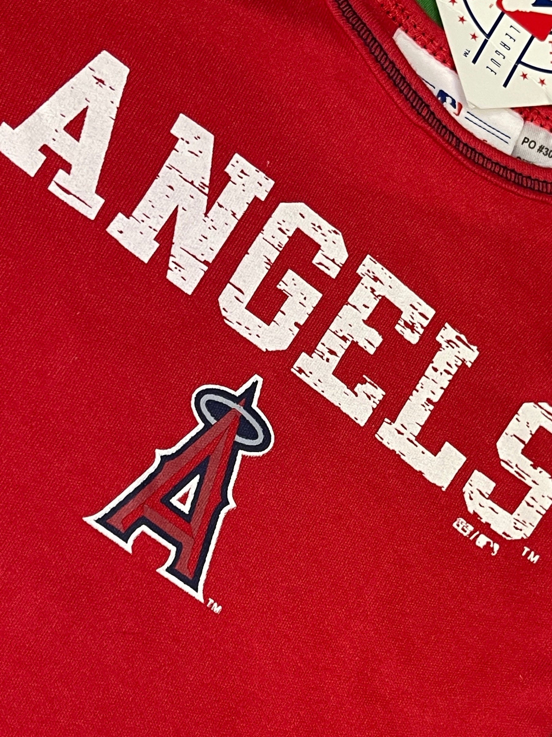 MLB Los Angeles Angels Red Baby Bodysuit/Vest Newborn 0-3 Months NWT