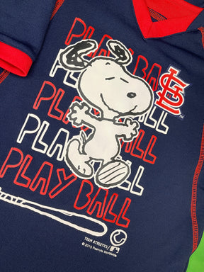 MLB St Louis Cardinals Team Athletics Jersey-Style T-Shirt Toddler 4T