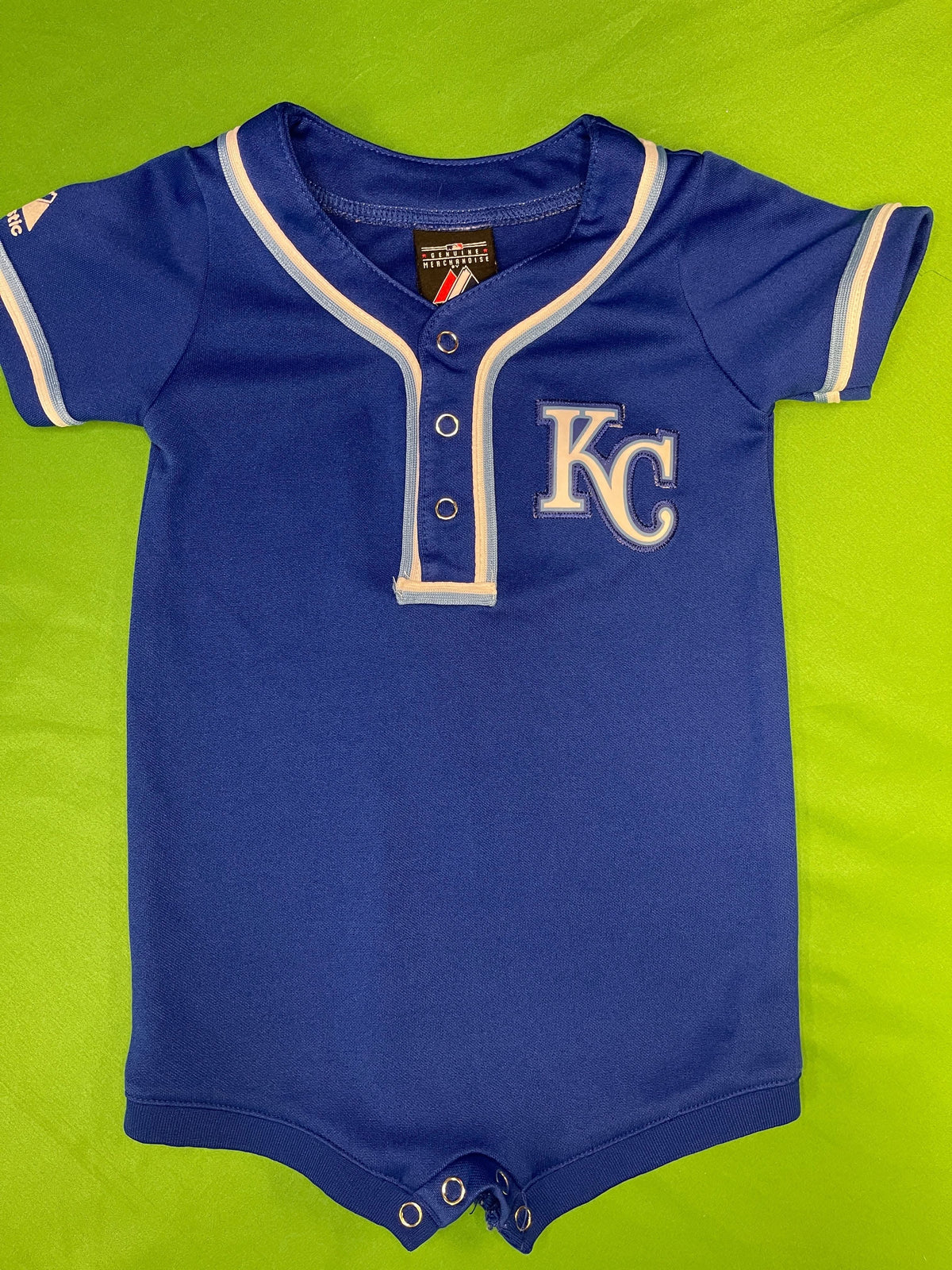 MLB Kansas City Royals Majestic 1-pc Infant Baby Play Outfit Toddler 18 Months