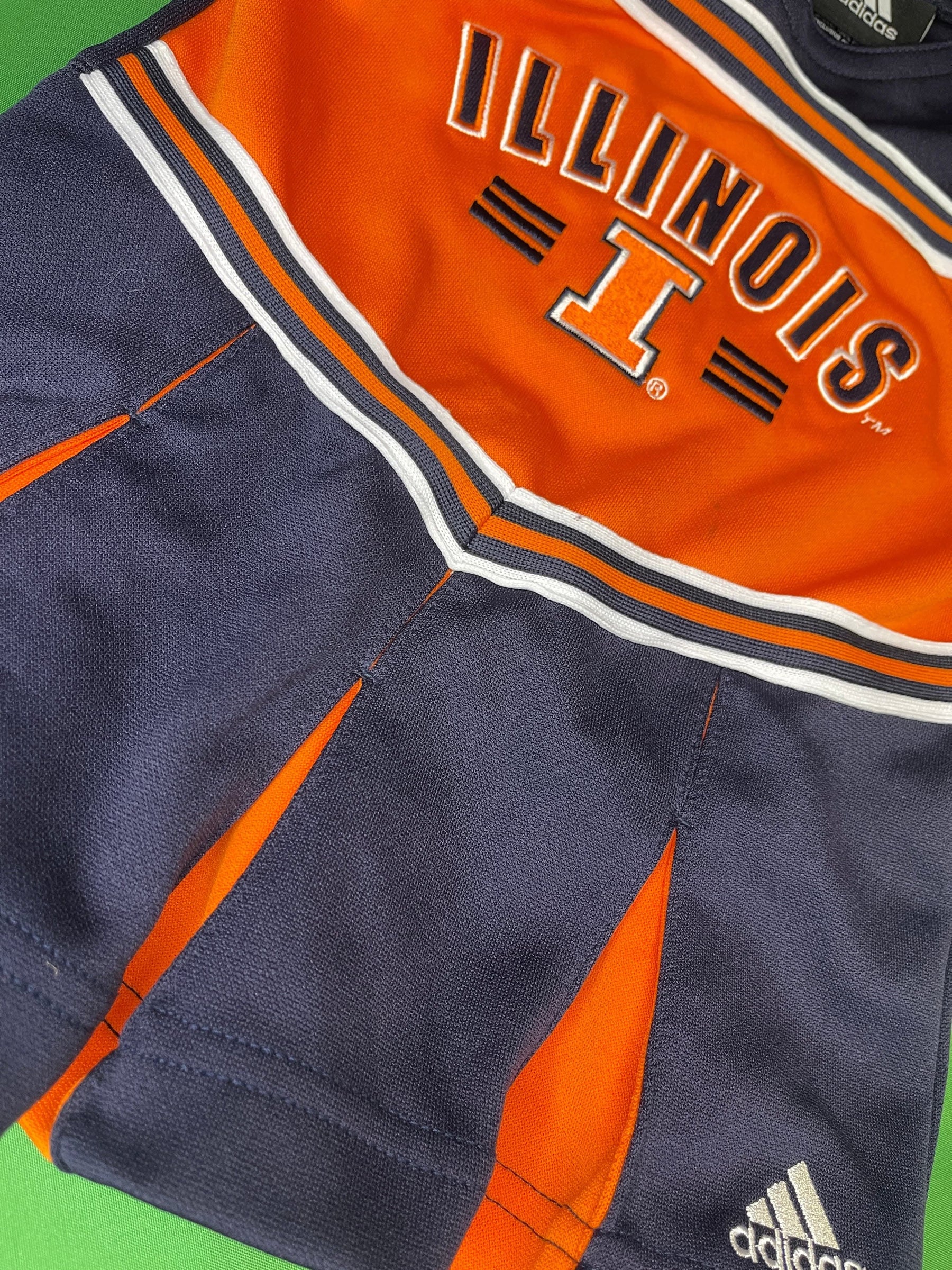 NCAA Illinois Fighting Illini Adidas Cheerleader Dress Toddler 2T