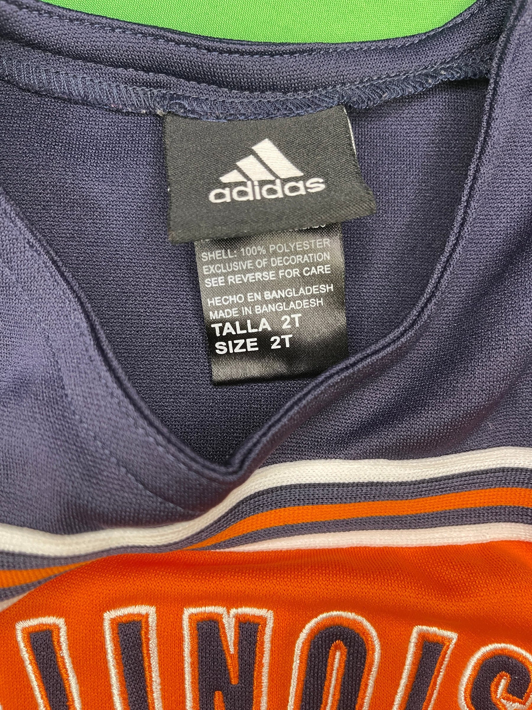 NCAA Illinois Fighting Illini Adidas Cheerleader Dress Toddler 2T