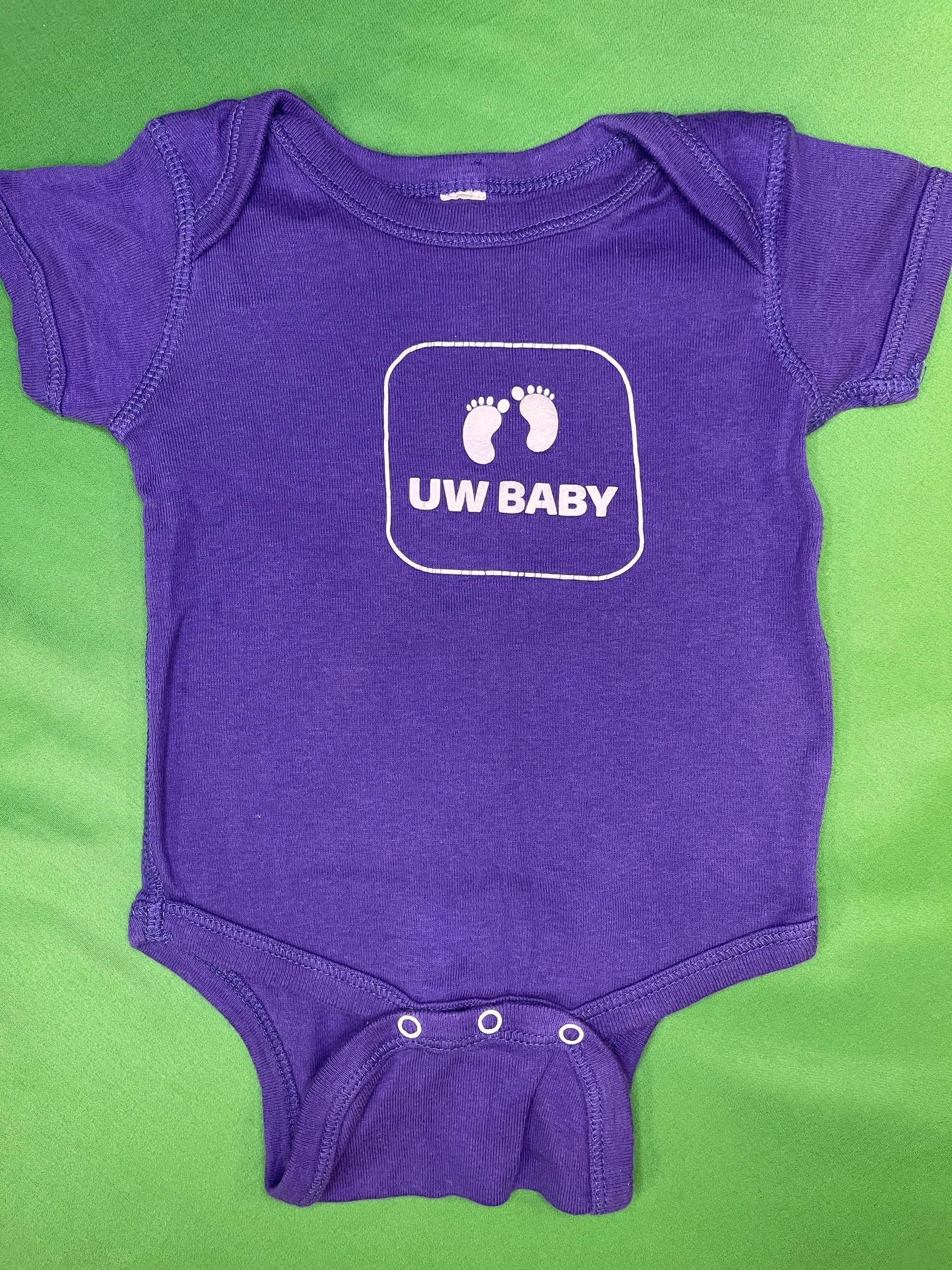 NCAA Washington Huskies "UW Baby" Infant Bodysuit/Vest 6 Months