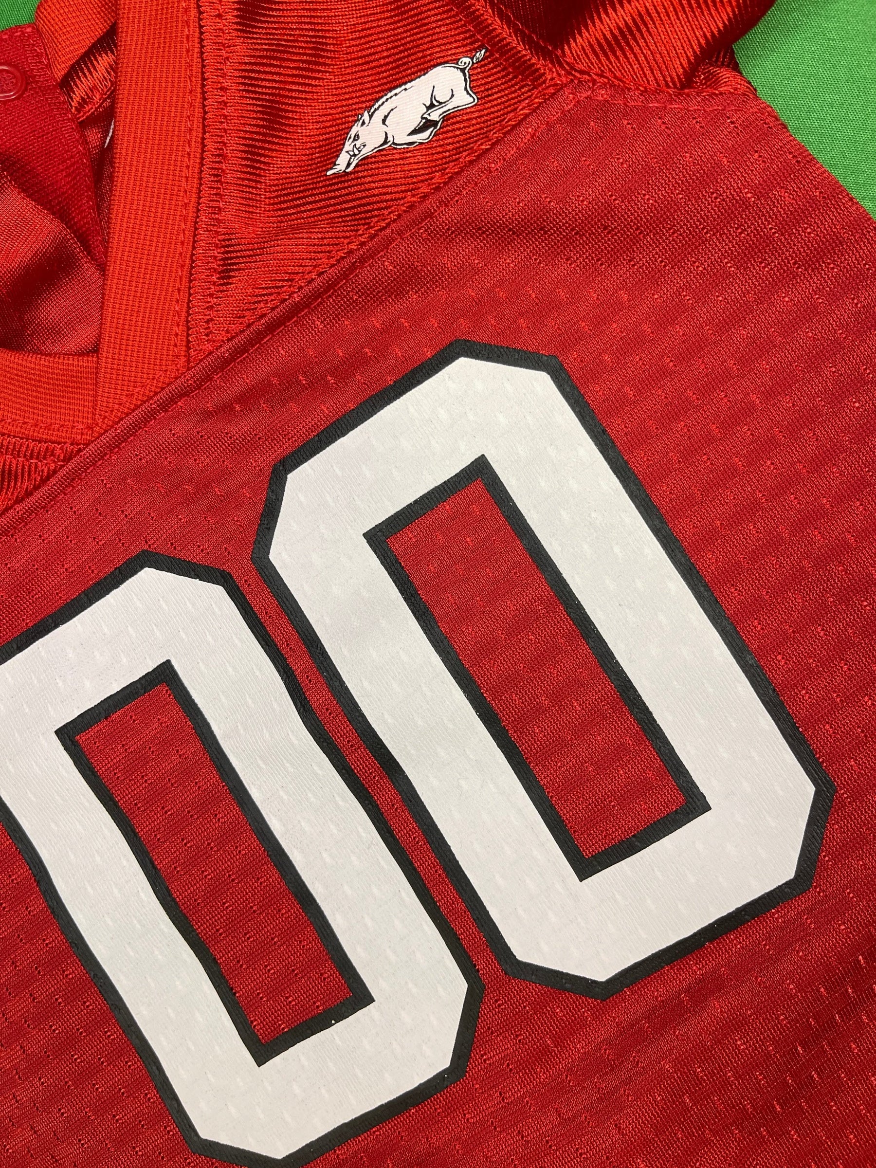 NCAA Arkansas Razorbacks #00 Nike Red Jersey 6-9 Months