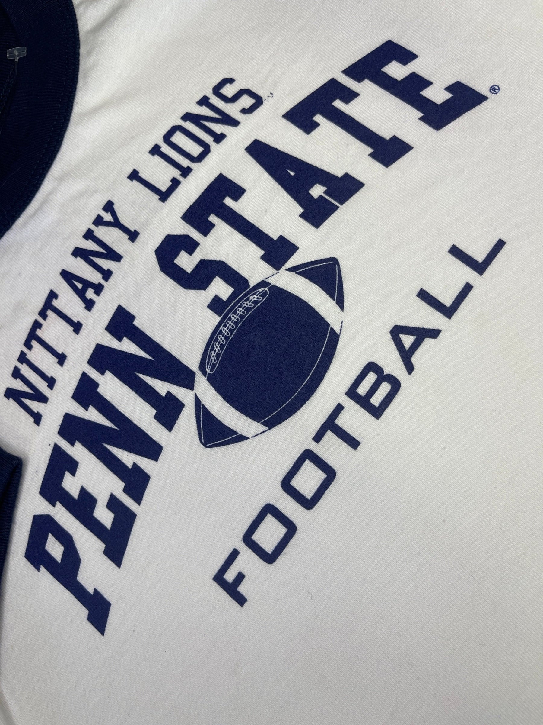 NCAA Penn State Nittany Lions White Ringer T-Shirt Toddler 3T NWT