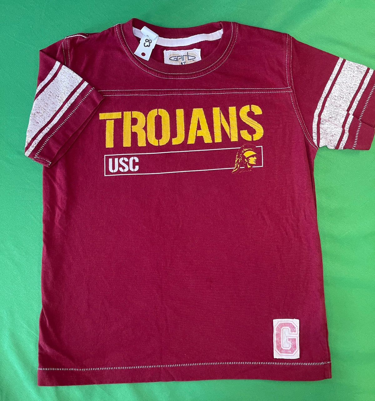 NCAA USC Trojans Varsity Stripe T-Shirt Toddler 4T