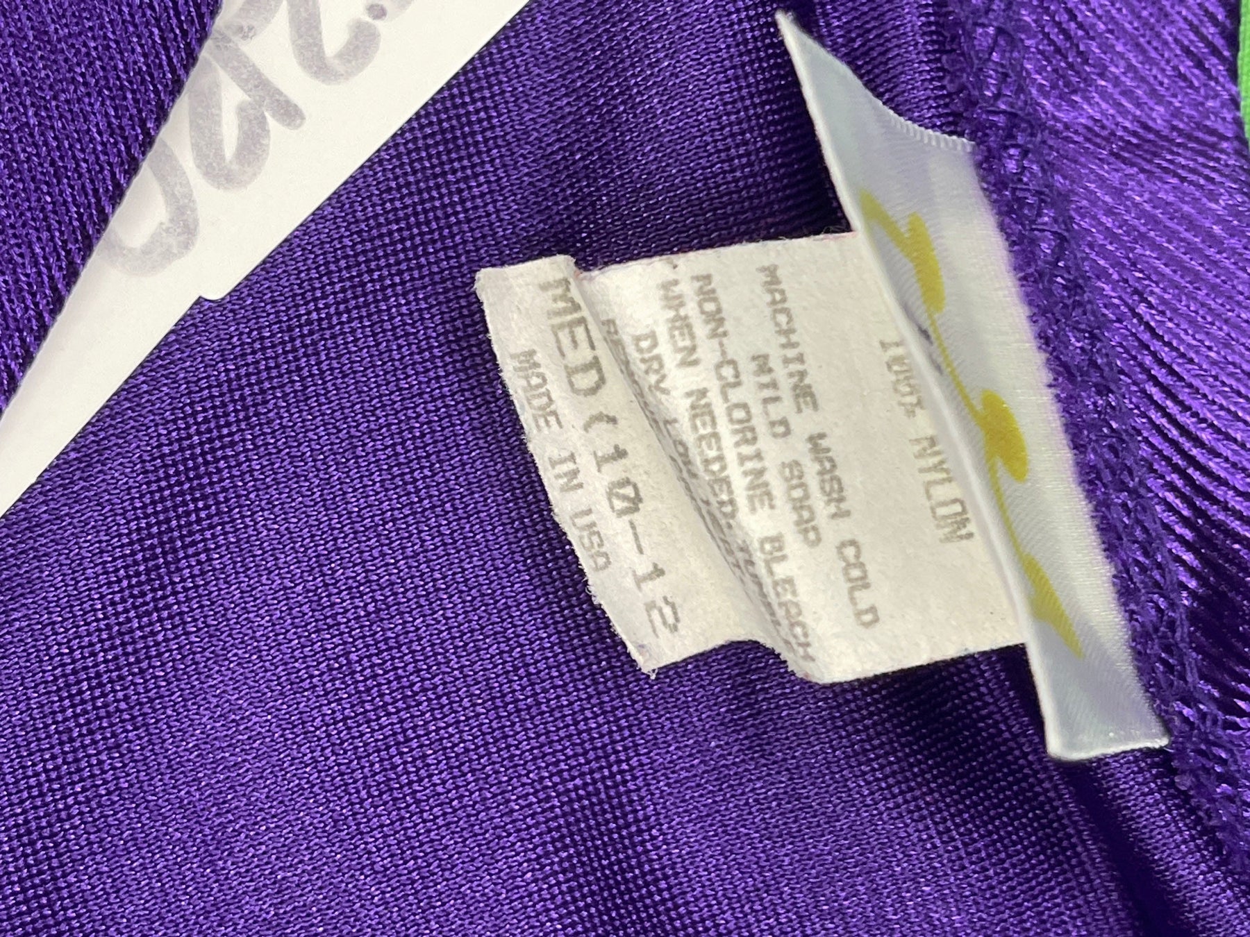 NCAA Louisiana State LSU Tigers Half-Sleeve Jersey Youth Medium 10-12