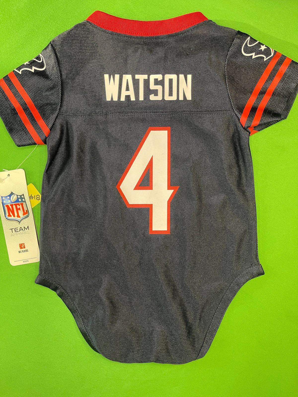 NFL Houston Texans DeShaun Watson #4 Jersey Bodysuit 12 Months NWT