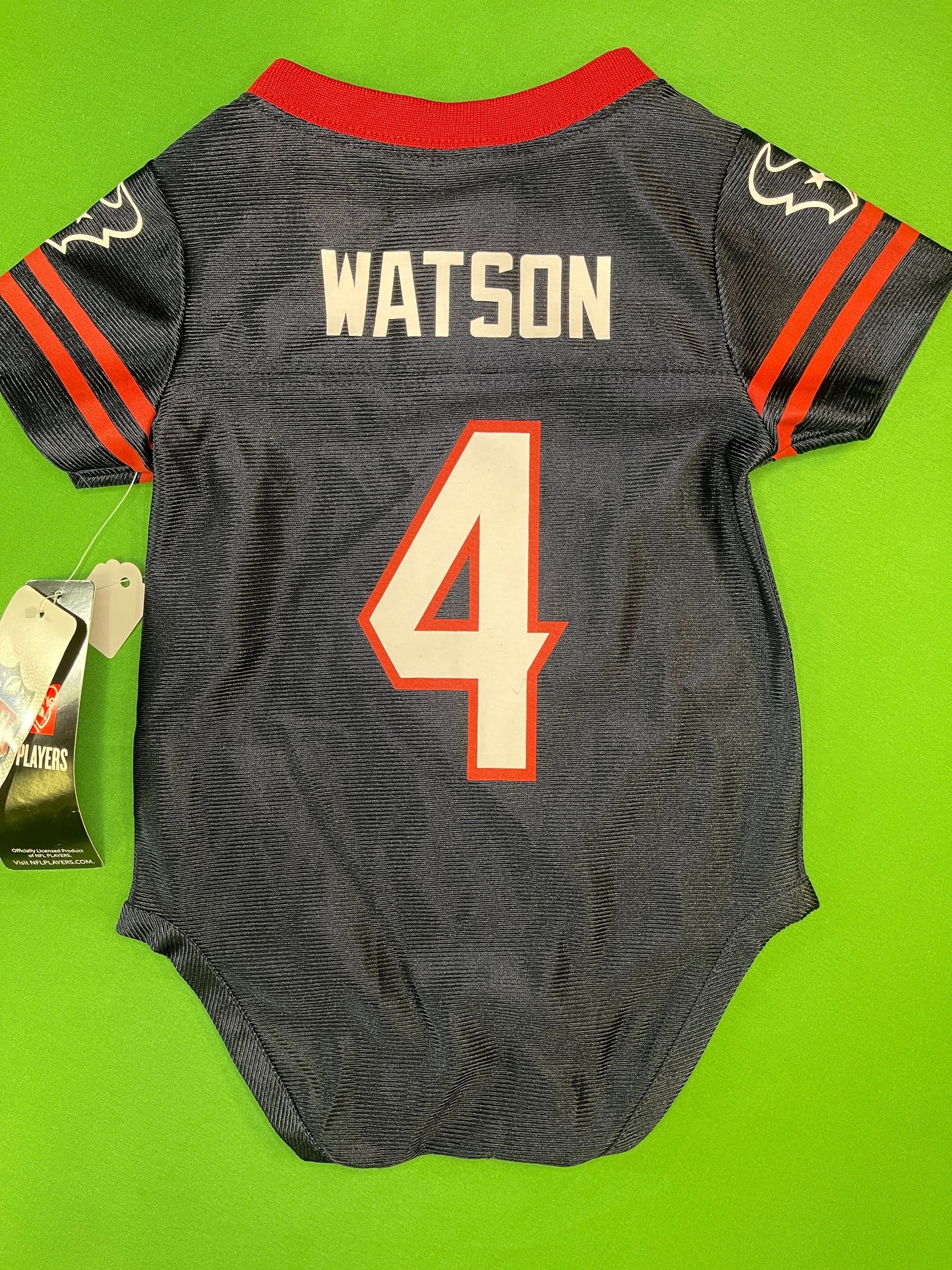 NFL Houston Texans DeShaun Watson #4 Jersey Bodysuit 3-6 Months NWT