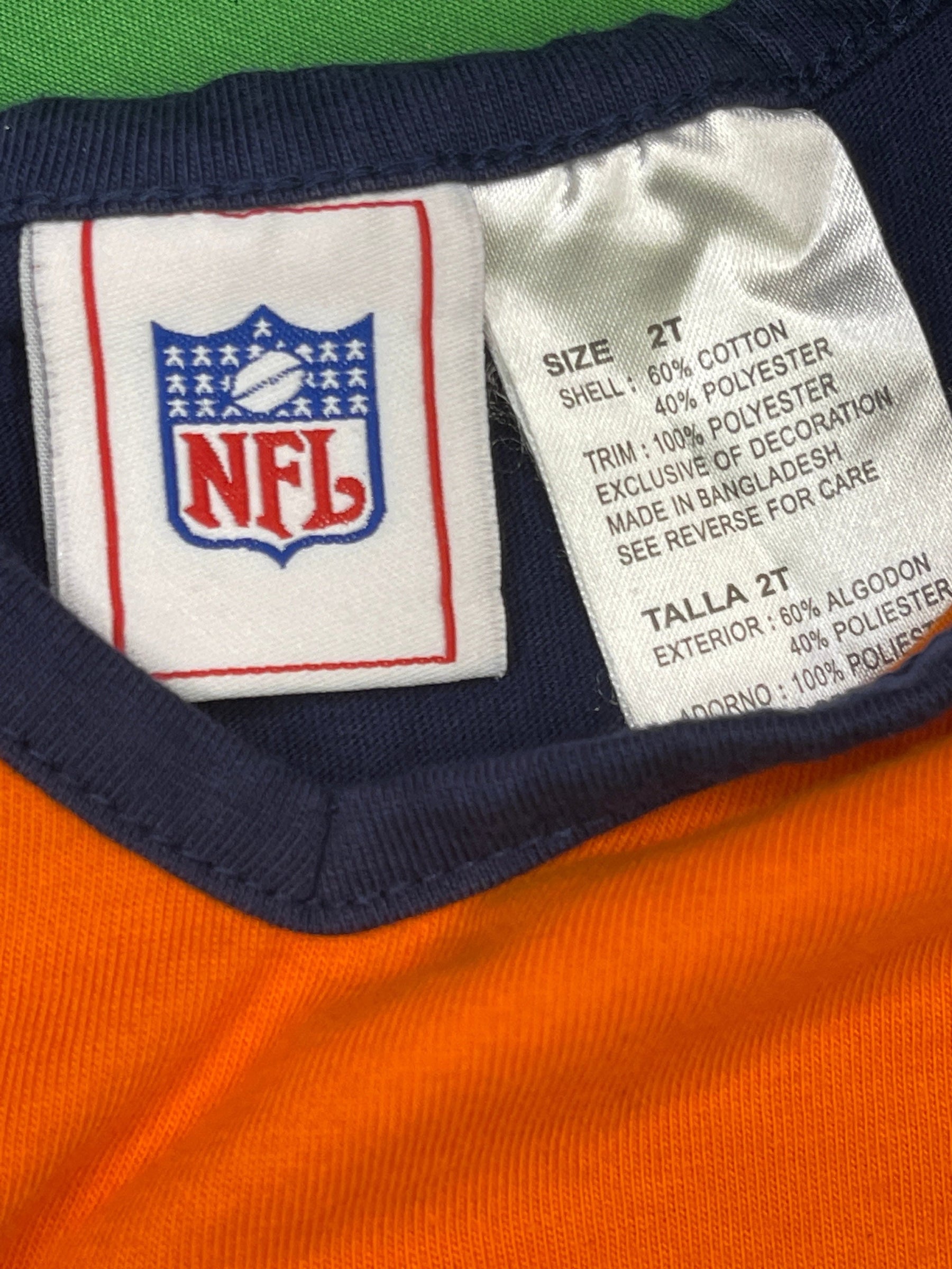 NFL Denver Broncos Knit Cheerleader Dress Infant Toddler 2T