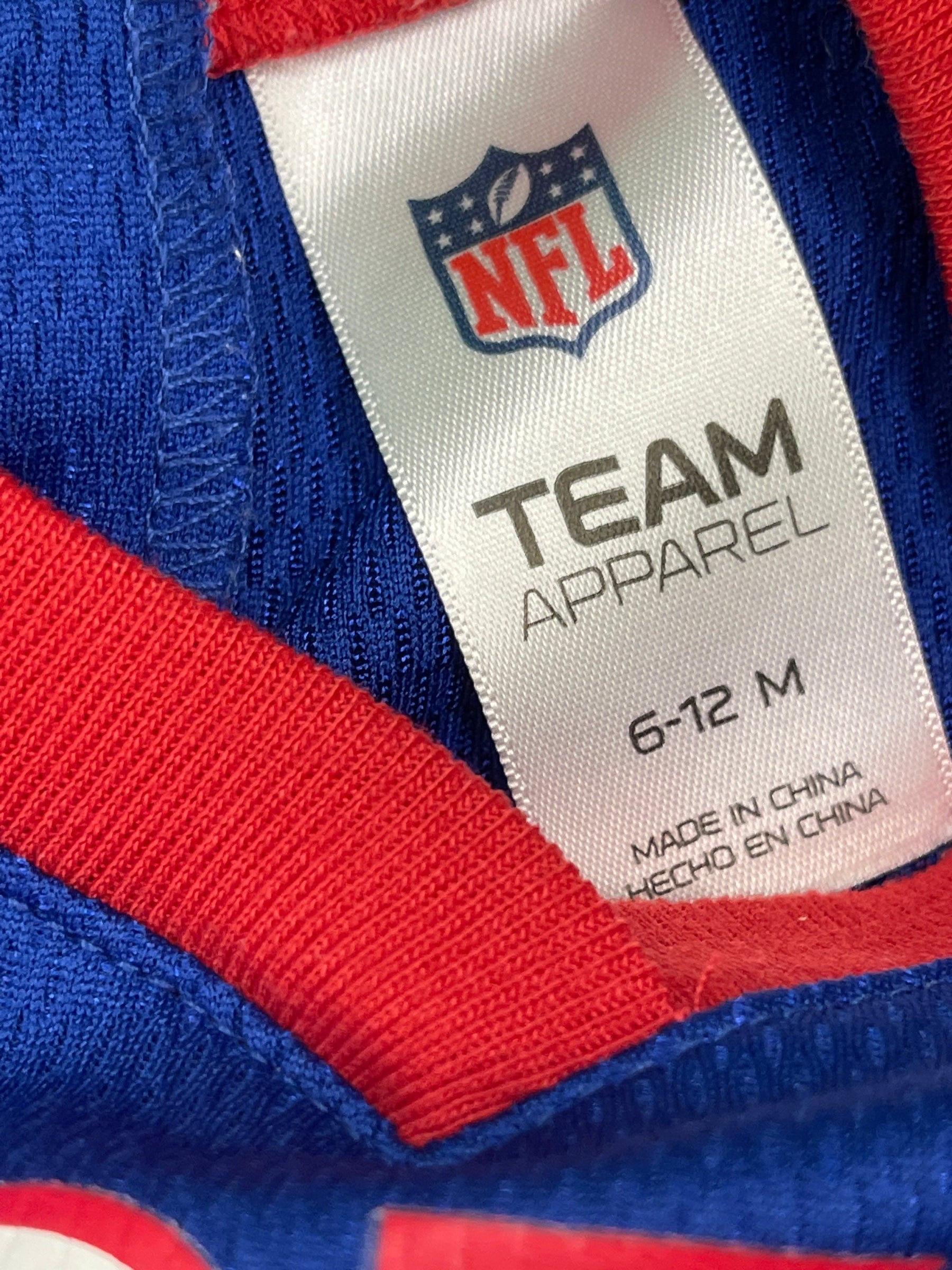 NFL New York Giants Dress/Top Infant 6-12 Months