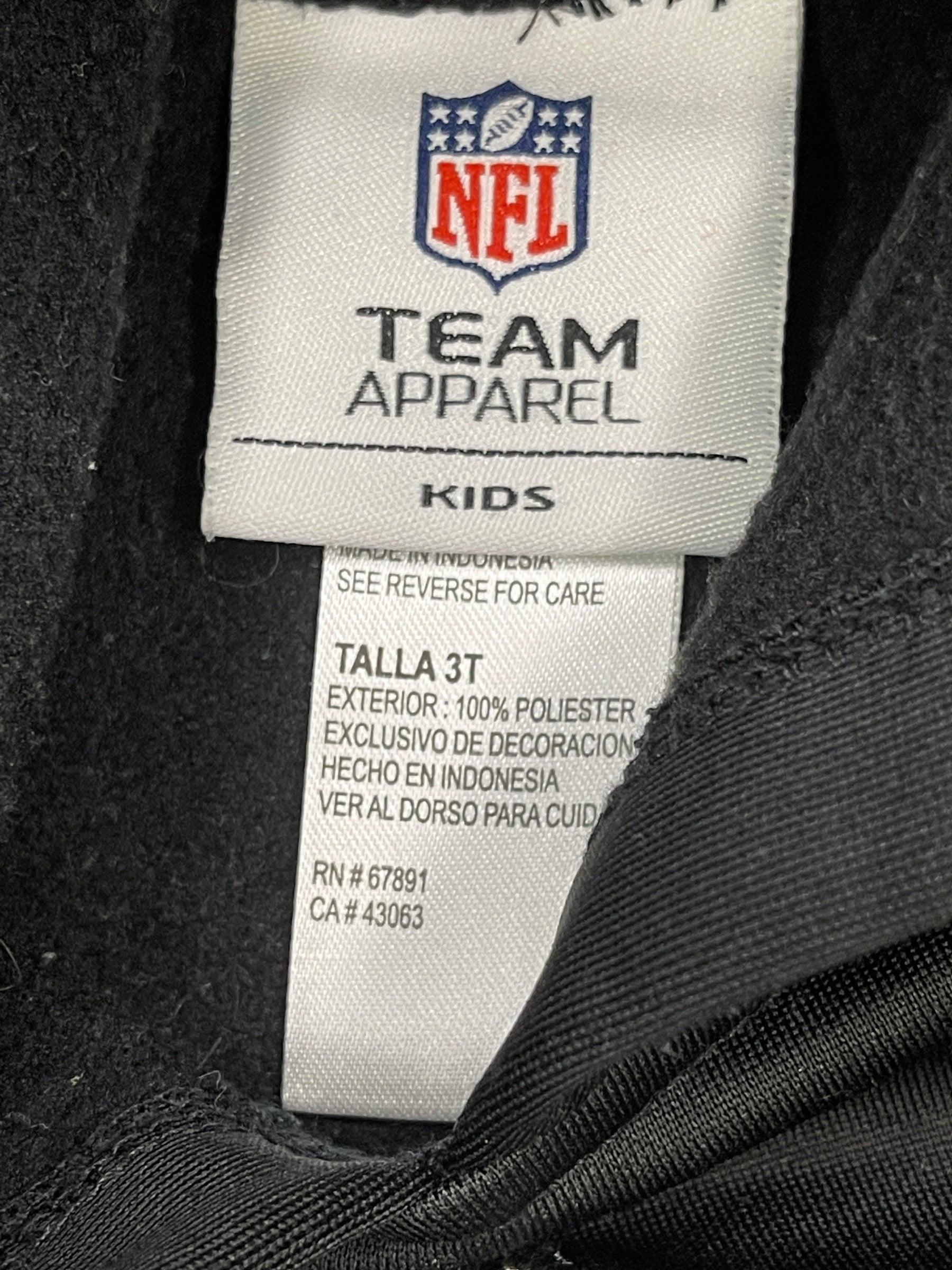 NFL New Orleans Saints Pullover Hoodie Toddler 3T