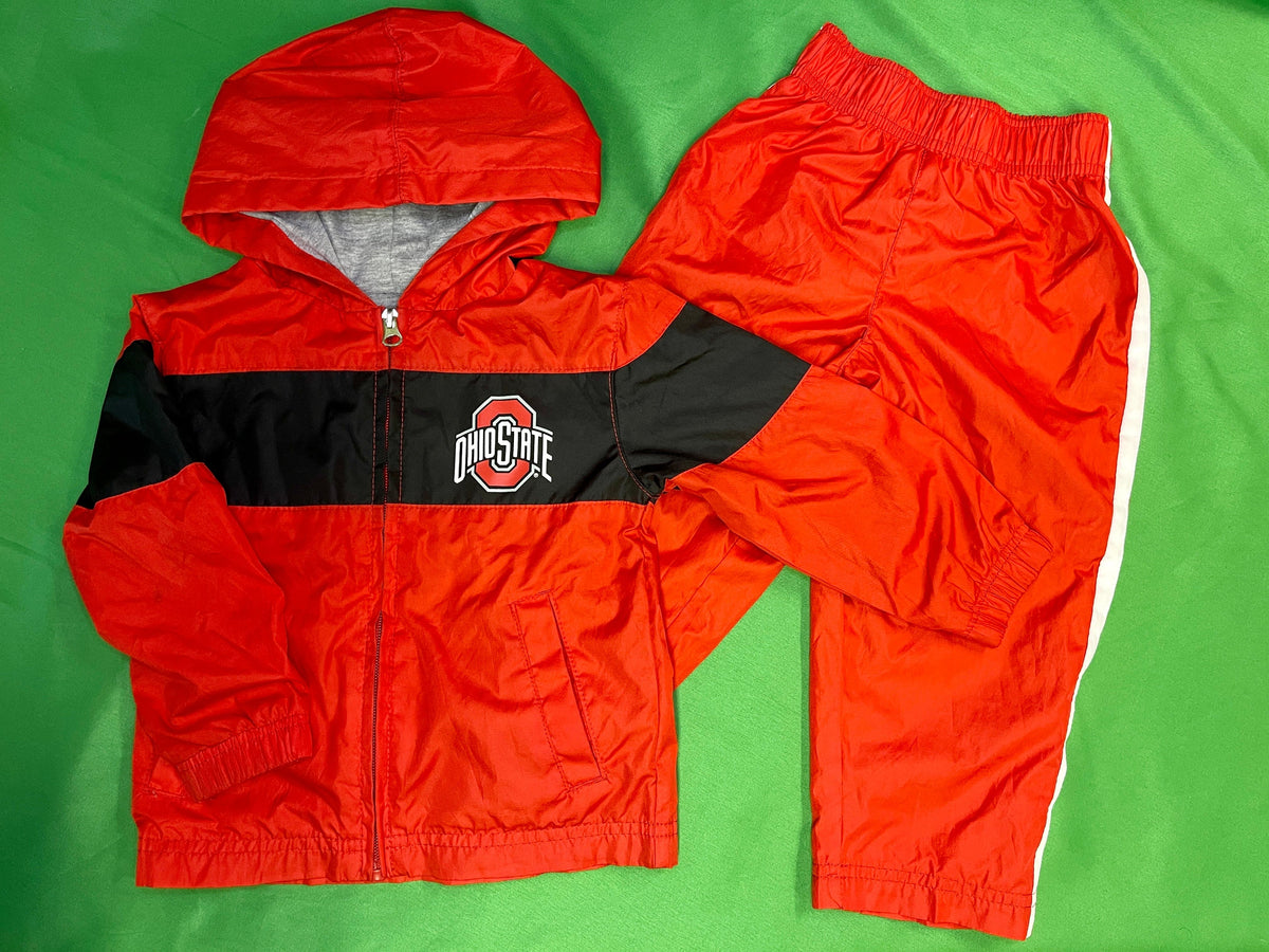 NCAA Ohio State Buckeyes 2-pc Track Suit Jacket Trousers Toddler 2T