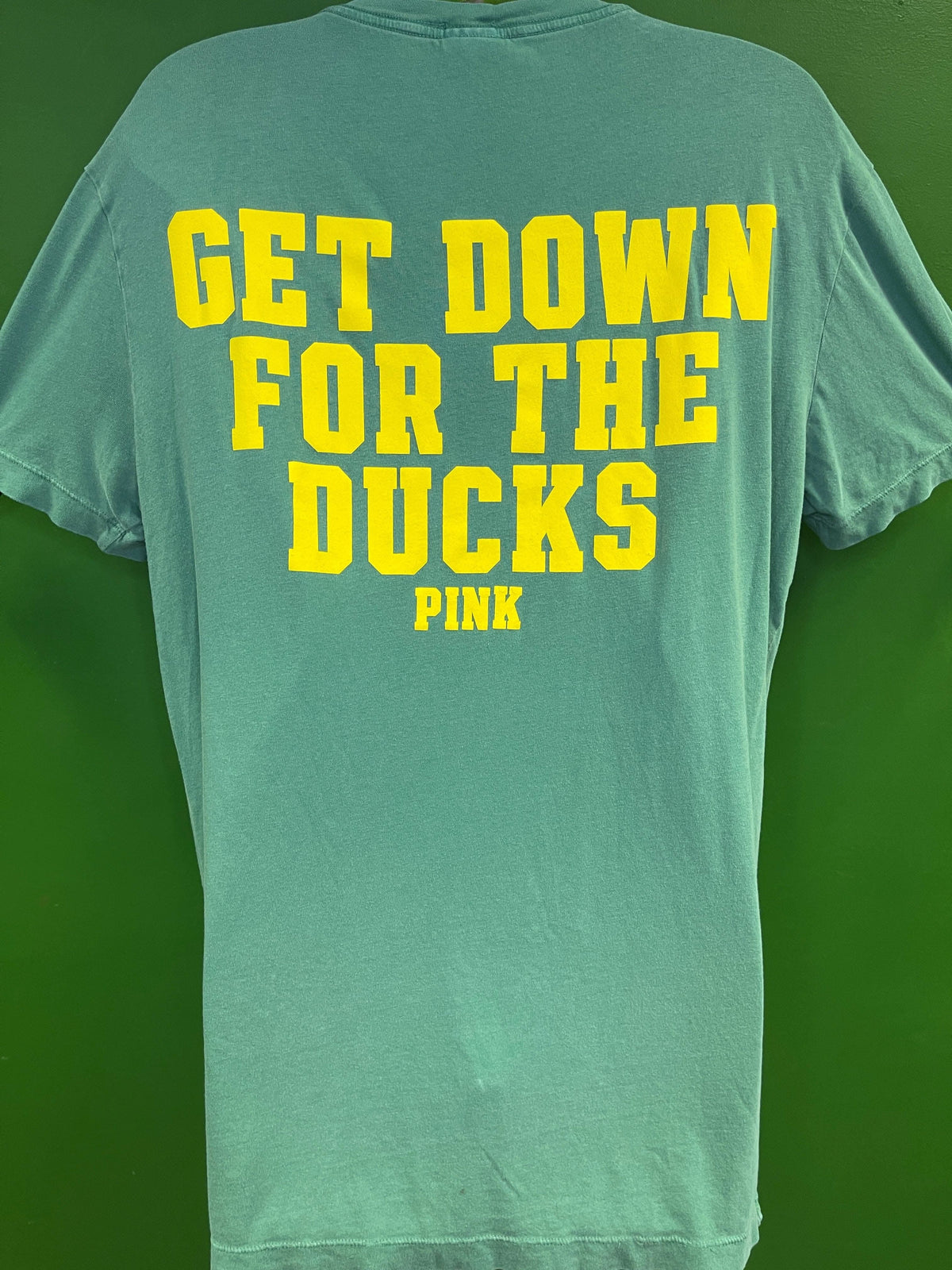NCAA Oregon Ducks Victoria's Secret PINK T-Shirt Women's Small