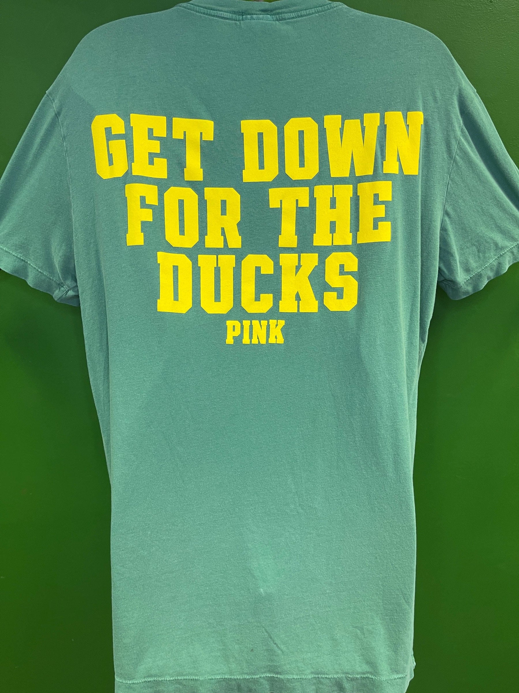 NCAA Oregon Ducks Victoria's Secret PINK T-Shirt Women's Small