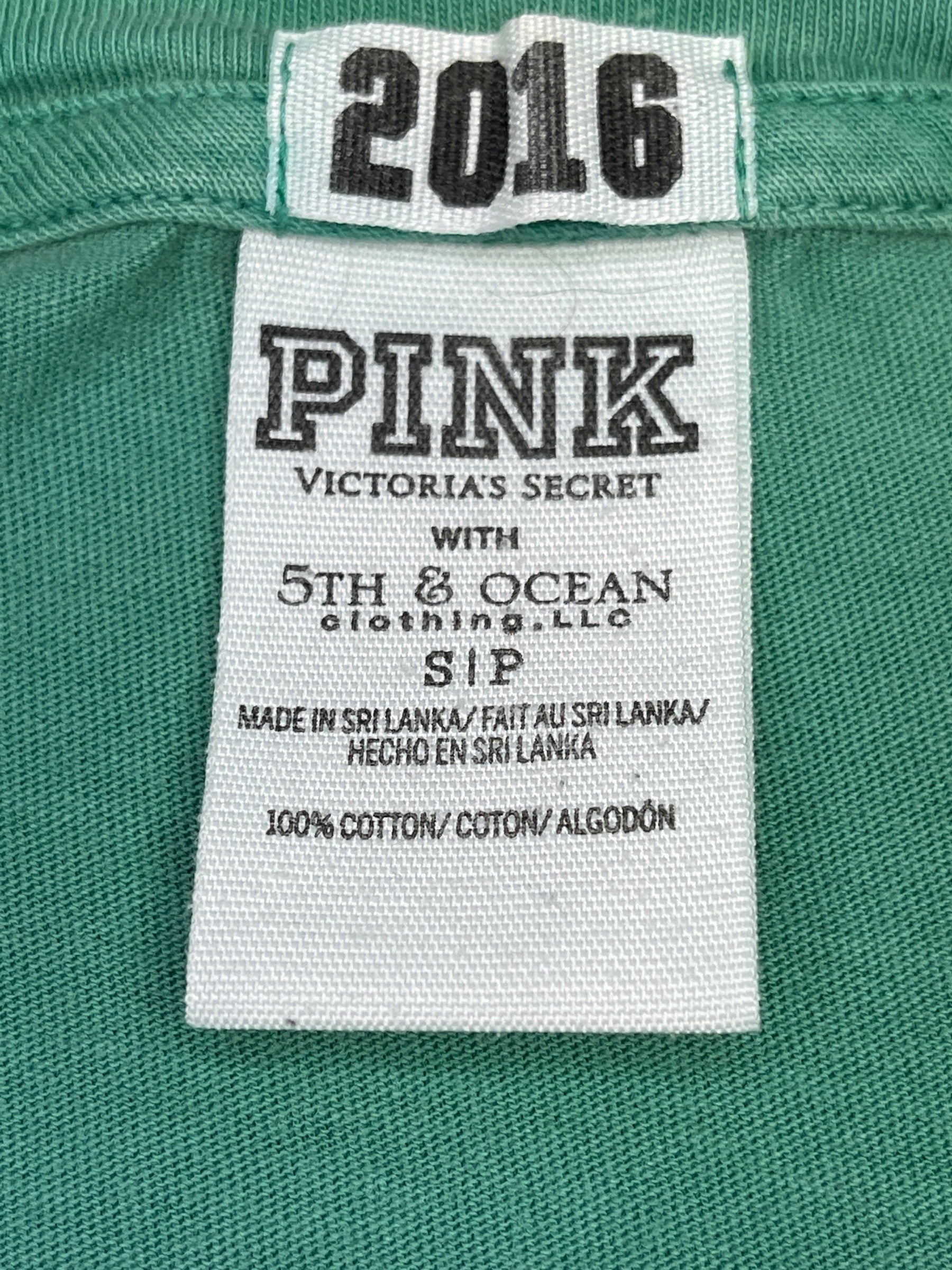 NCAA Oregon Ducks Victoria's Secret PINK T-Shirt Women's Small