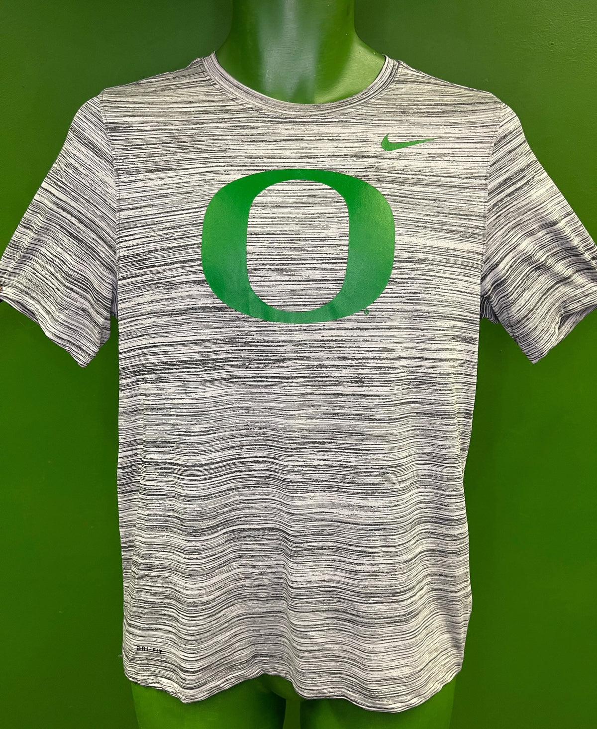 NCAA Oregon Ducks Grey Space Dye T-Shirt Youth X-Large 18-20