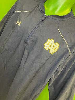 NCAA Notre Dame Fighting Irish 1/4 Zip Pullover Top Jacket Men's X-Large