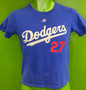 MLB Los Angeles Dodgers Kemp #27 Majestic T-Shirt Youth Medium 10-12