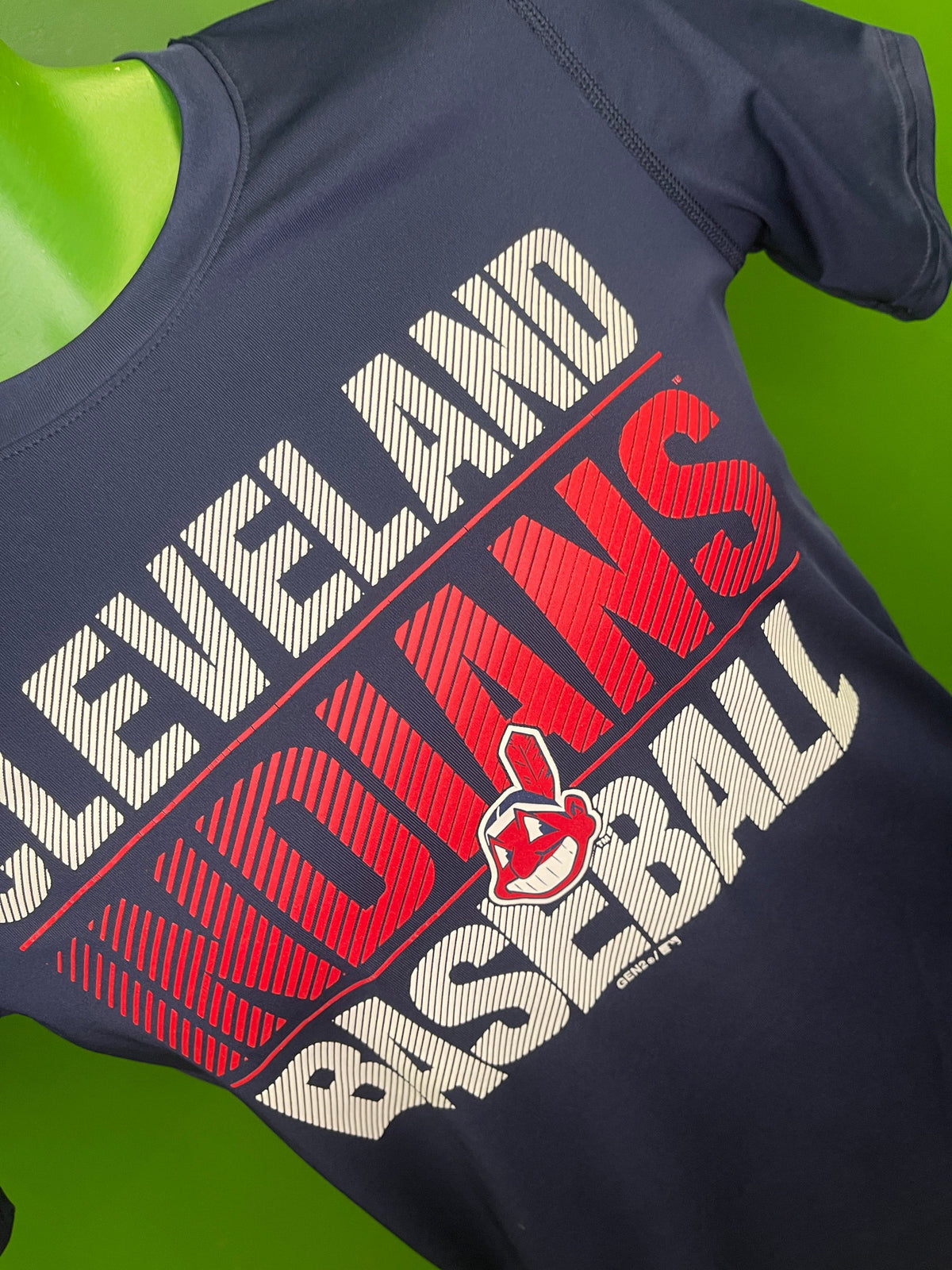 MLB Cleveland Indians Gen2 Wicking-Style T-Shirt Youth Medium