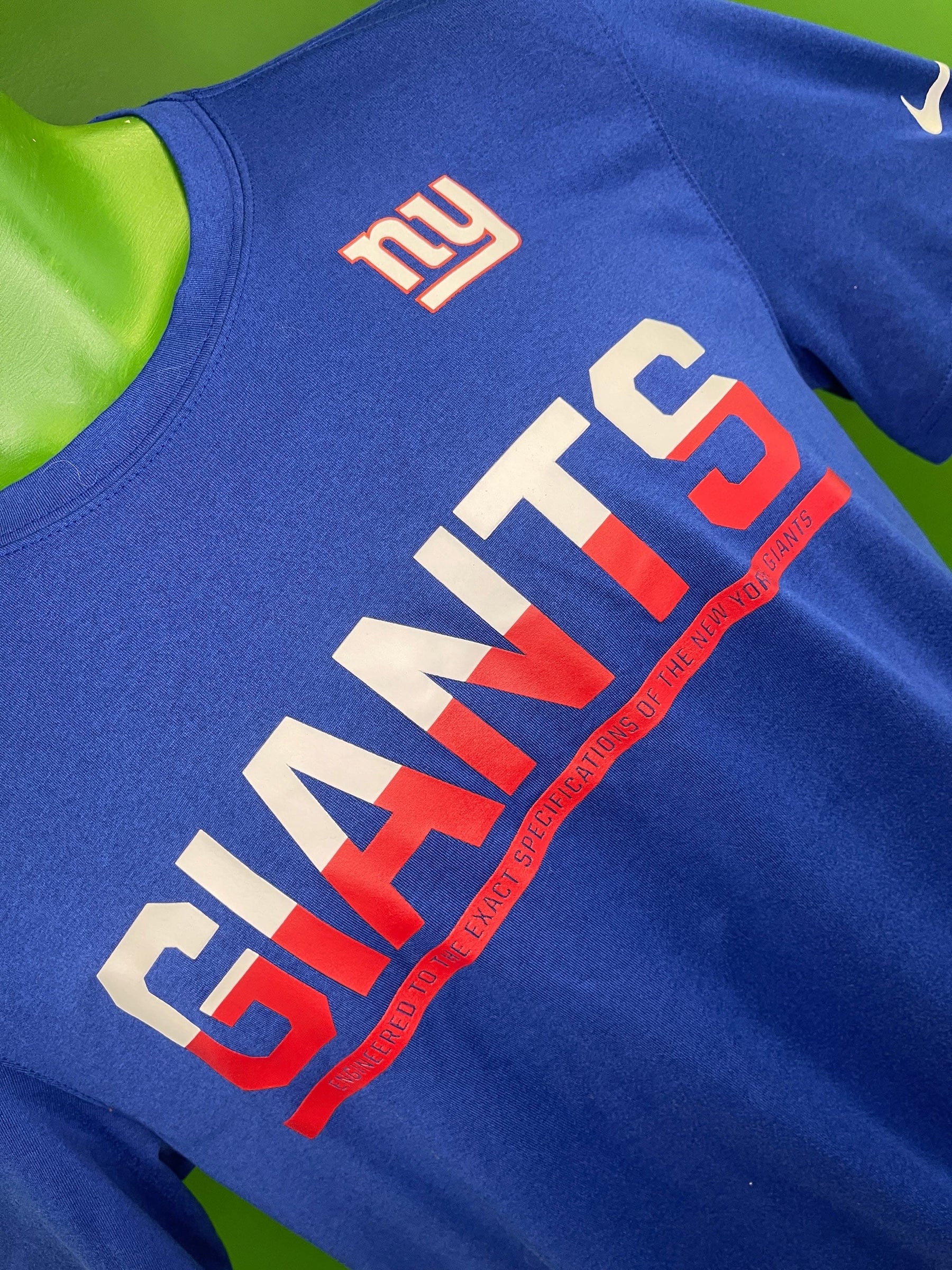 NFL New York Giants Nike Dri-Fit Training T-Shirt Men's Small