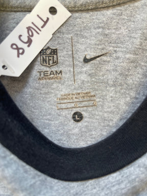 NFL Carolina Panthers Nike Raglan Sleeve T-Shirt Men's Large