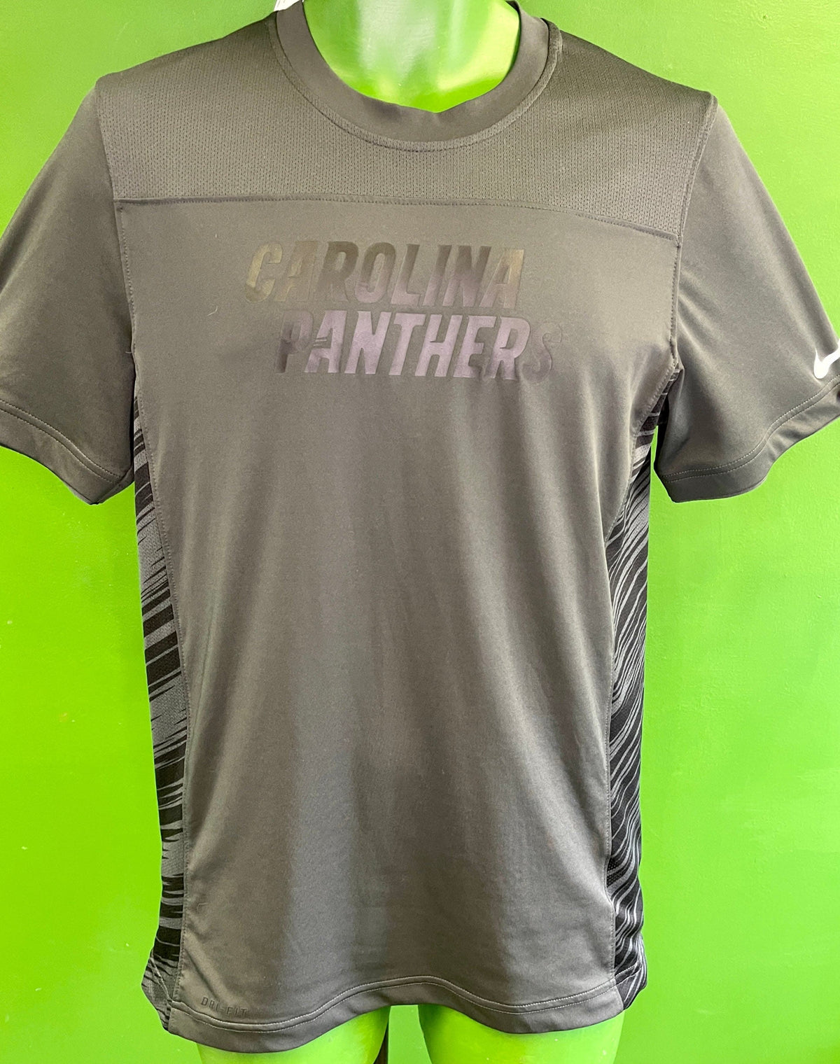 NFL Carolina Panthers Nike Dri-Fit Grey T-Shirt Men's Small