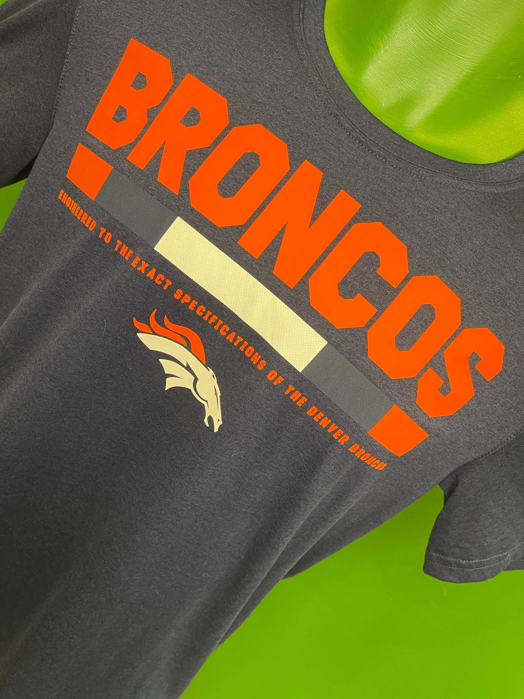 NFL Denver Broncos Dark Blue Nike Dri-Fit T-Shirt Men's Small
