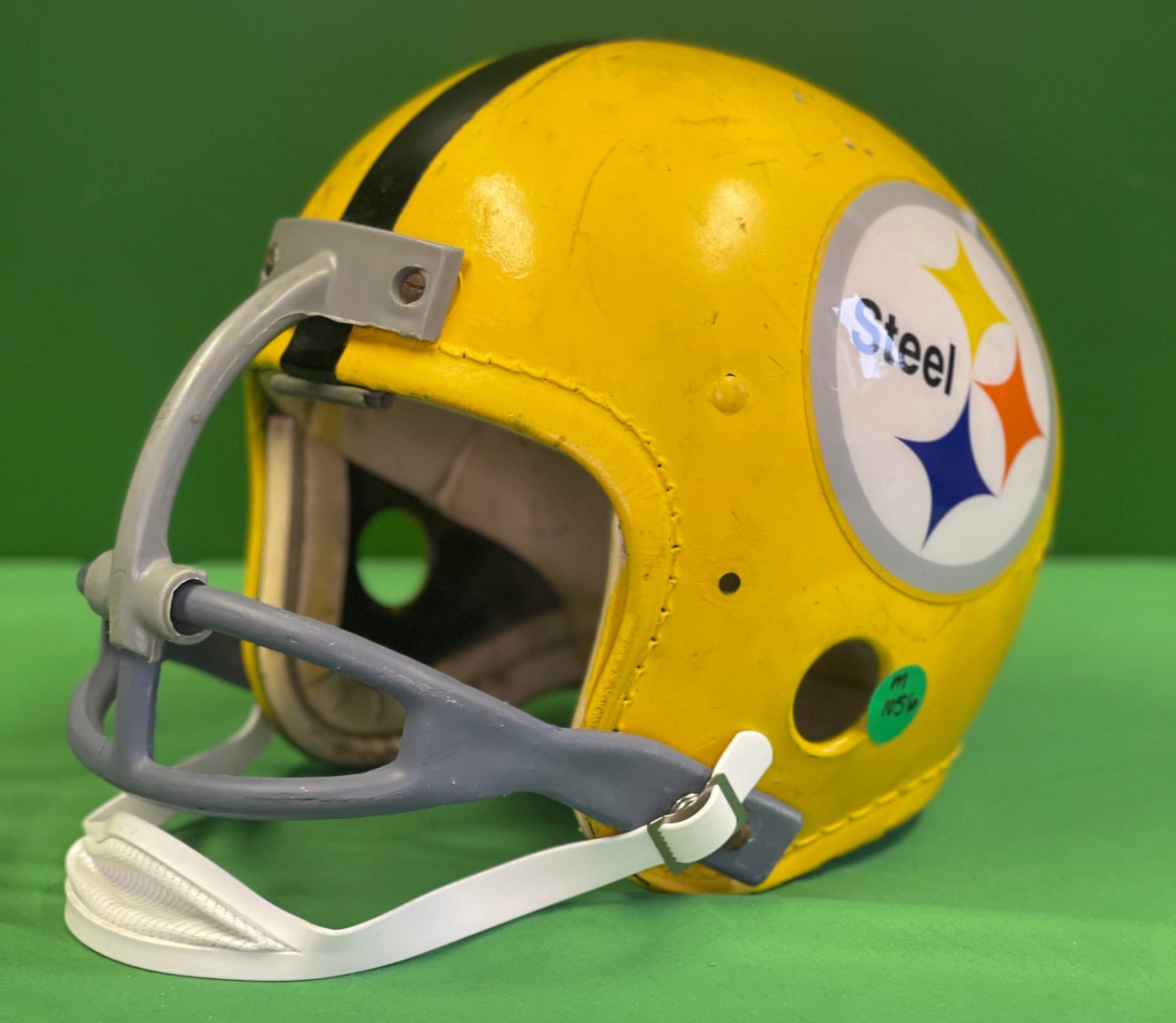 NFL Pittsburgh Steelers Style Rawlings HC 30 Vintage Fan Cave Helmet