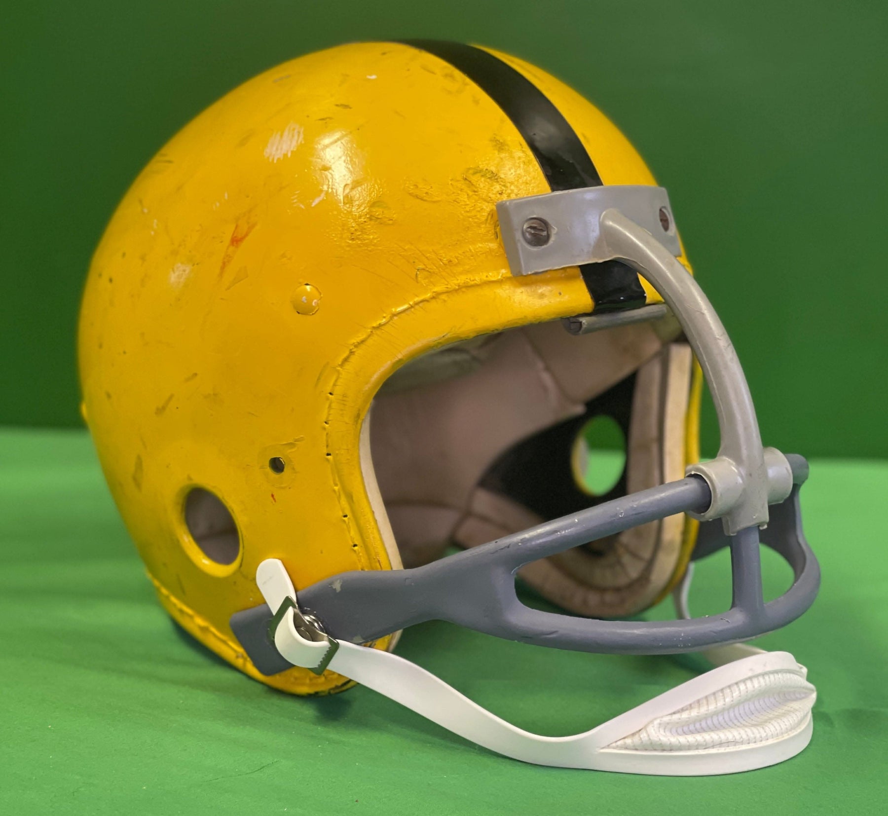 NFL Pittsburgh Steelers Style Rawlings HC 30 Vintage Fan Cave Helmet