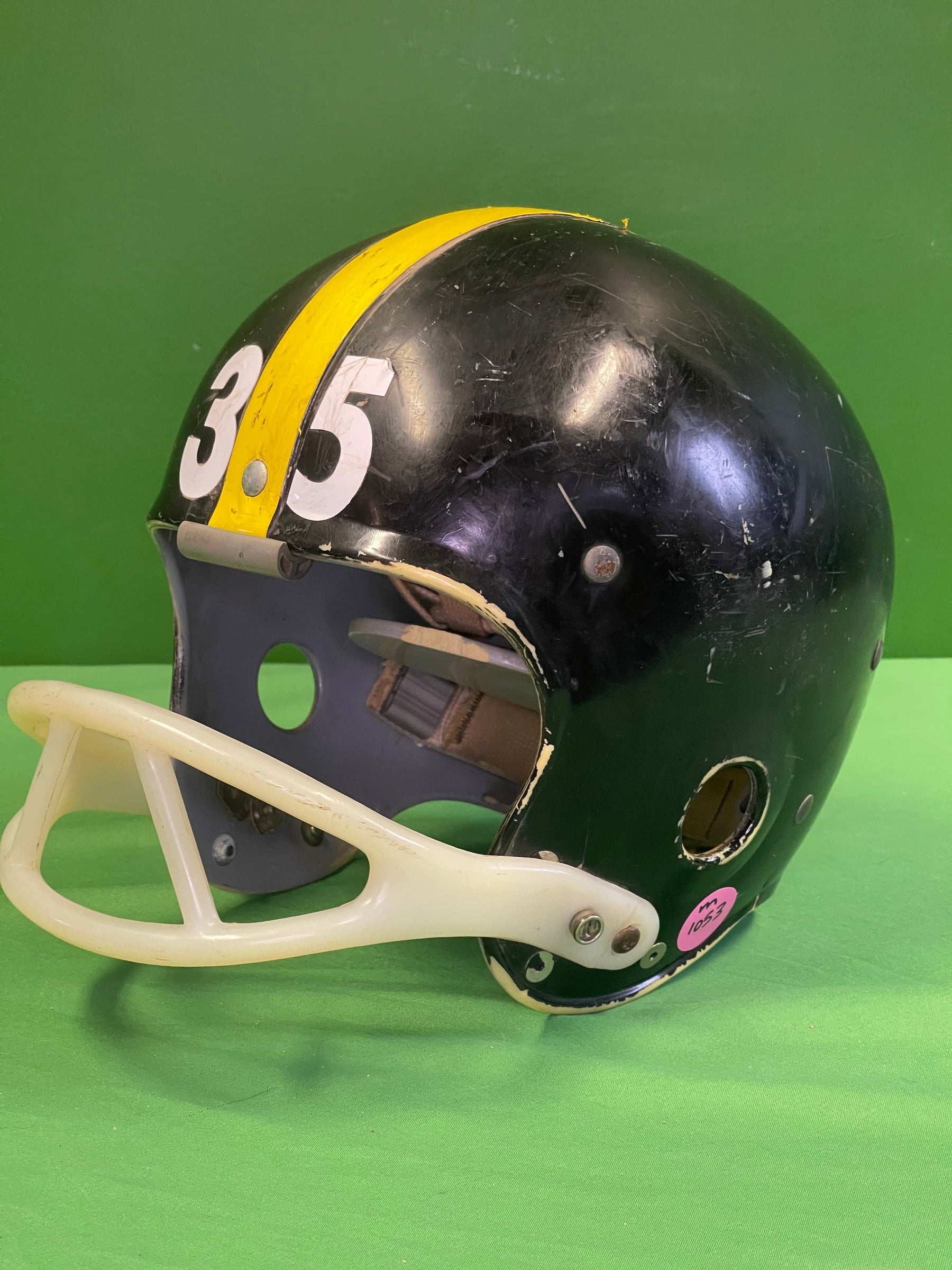 NFL Pittsburgh Steelers Riddell Kra Lite KR2 1960s Rare Vintage Helmet