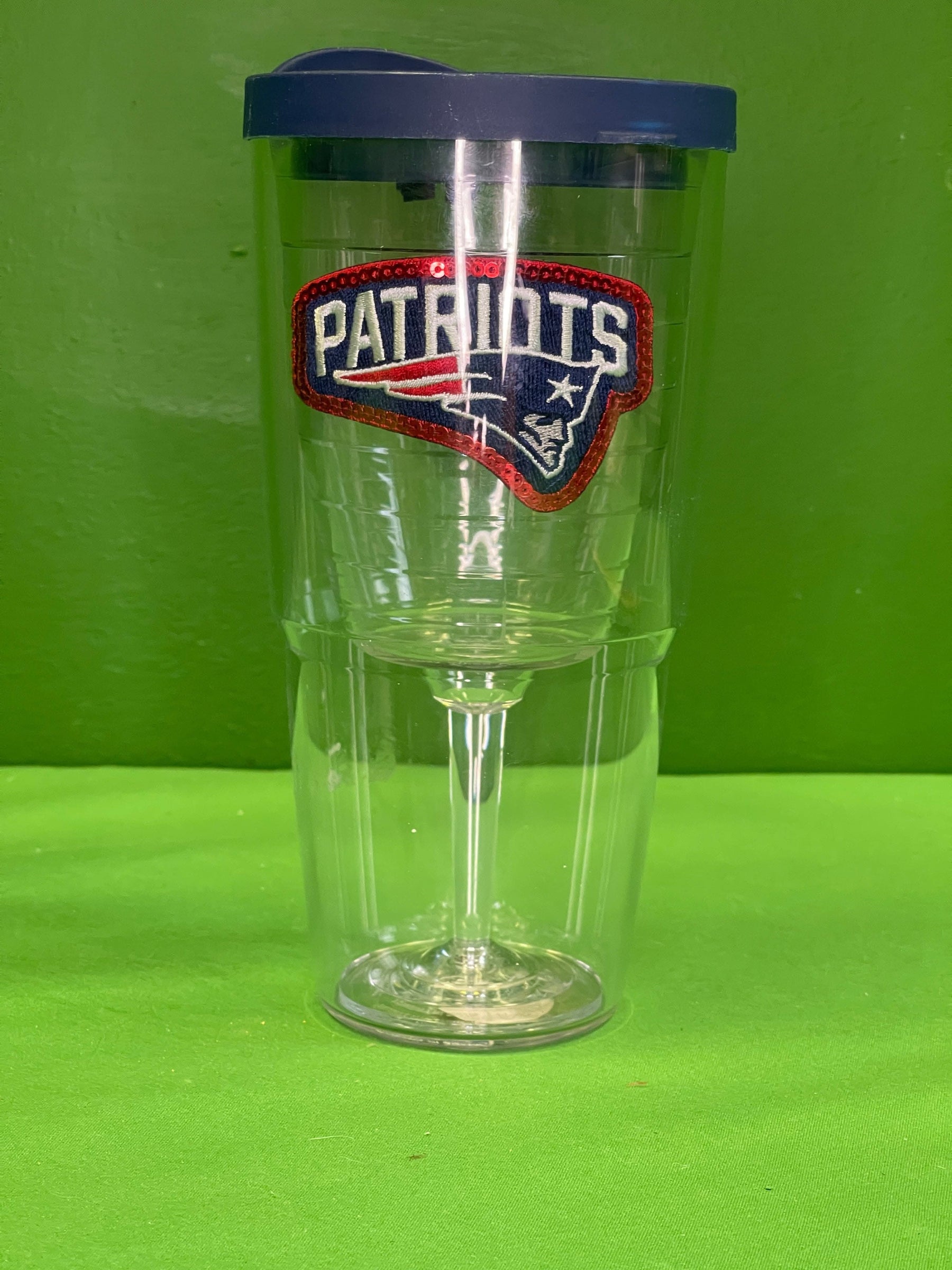 NFL New England Patriots Tervis Double Walled Plastic Tumbler Cup